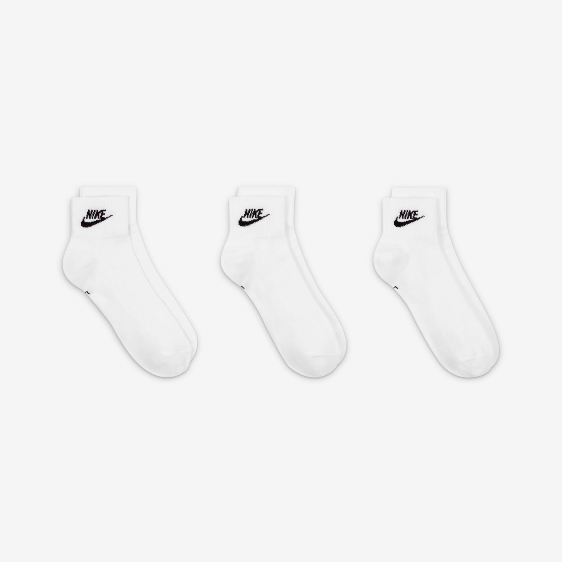 Meia Nike Everyday Essential (3 Pares) Unissex - Foto 3