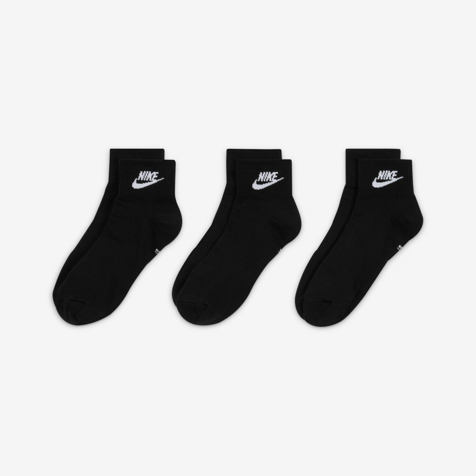 Meia Nike Everyday Essential (3 Pares) Unissex - Foto 2