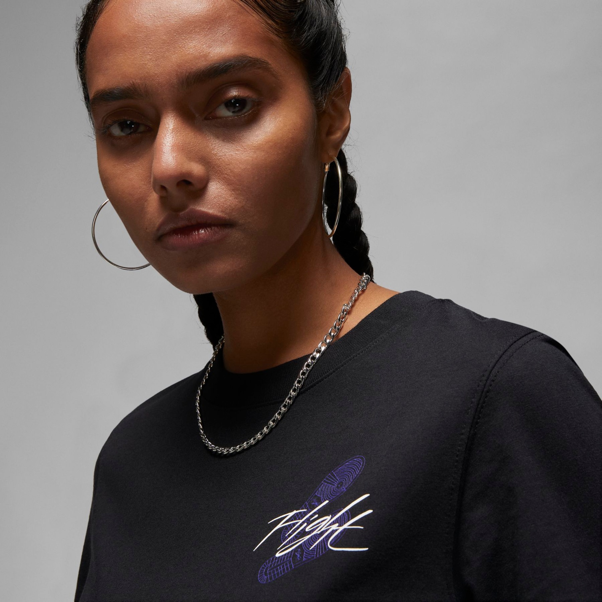 Camiseta Jordan Flight Crew Feminina - Foto 3