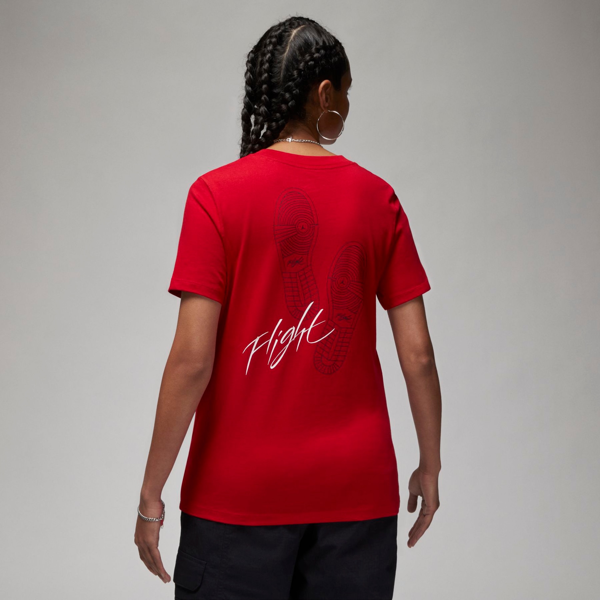 Camiseta Jordan Flight Crew Feminina - Foto 2