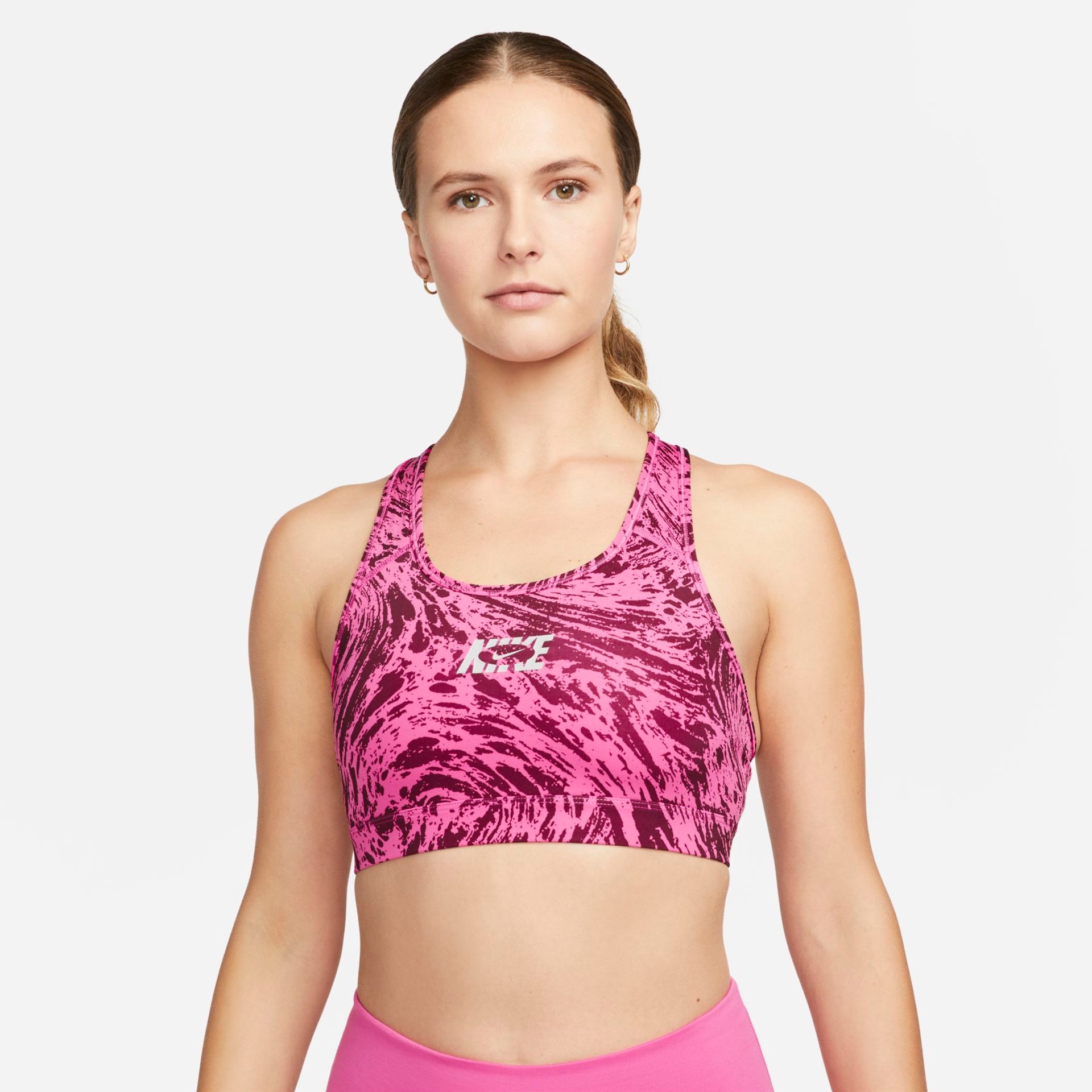 Top Nike Dri-FIT Icon Clash Swoosh Feminino - Foto 1