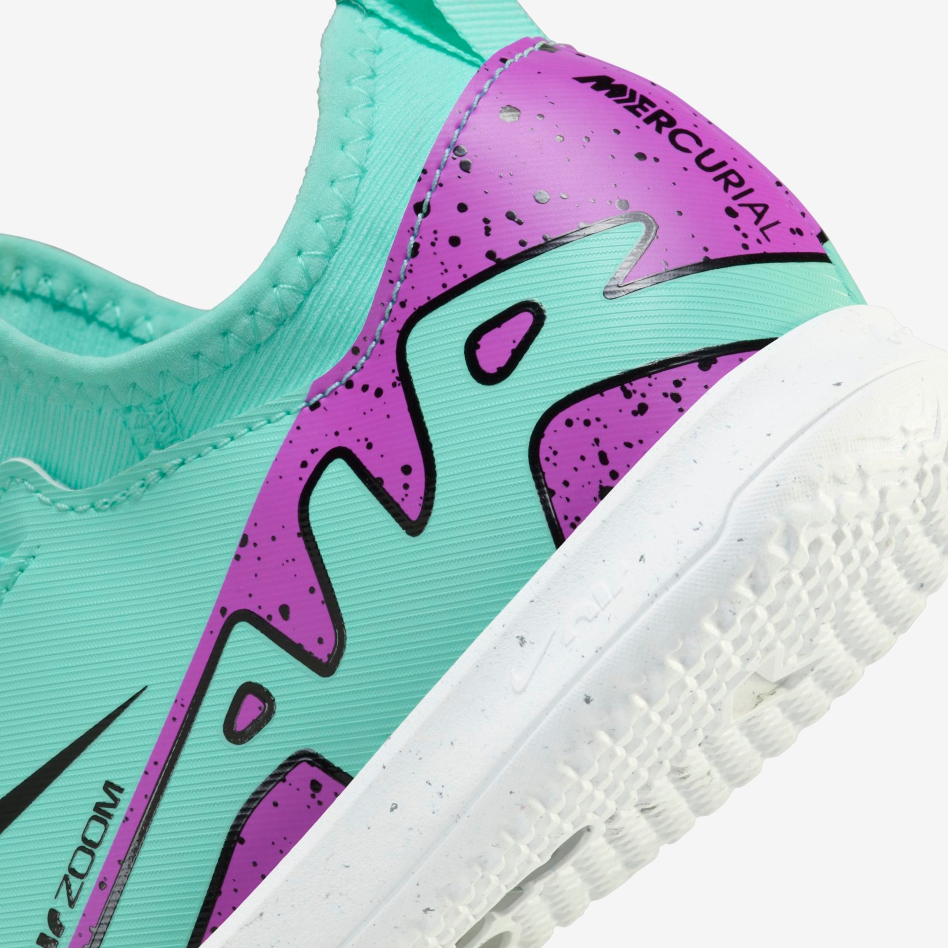 Chuteira Nike Mercurial Vapor 15 Academy Infantil Futsal - Foto 8