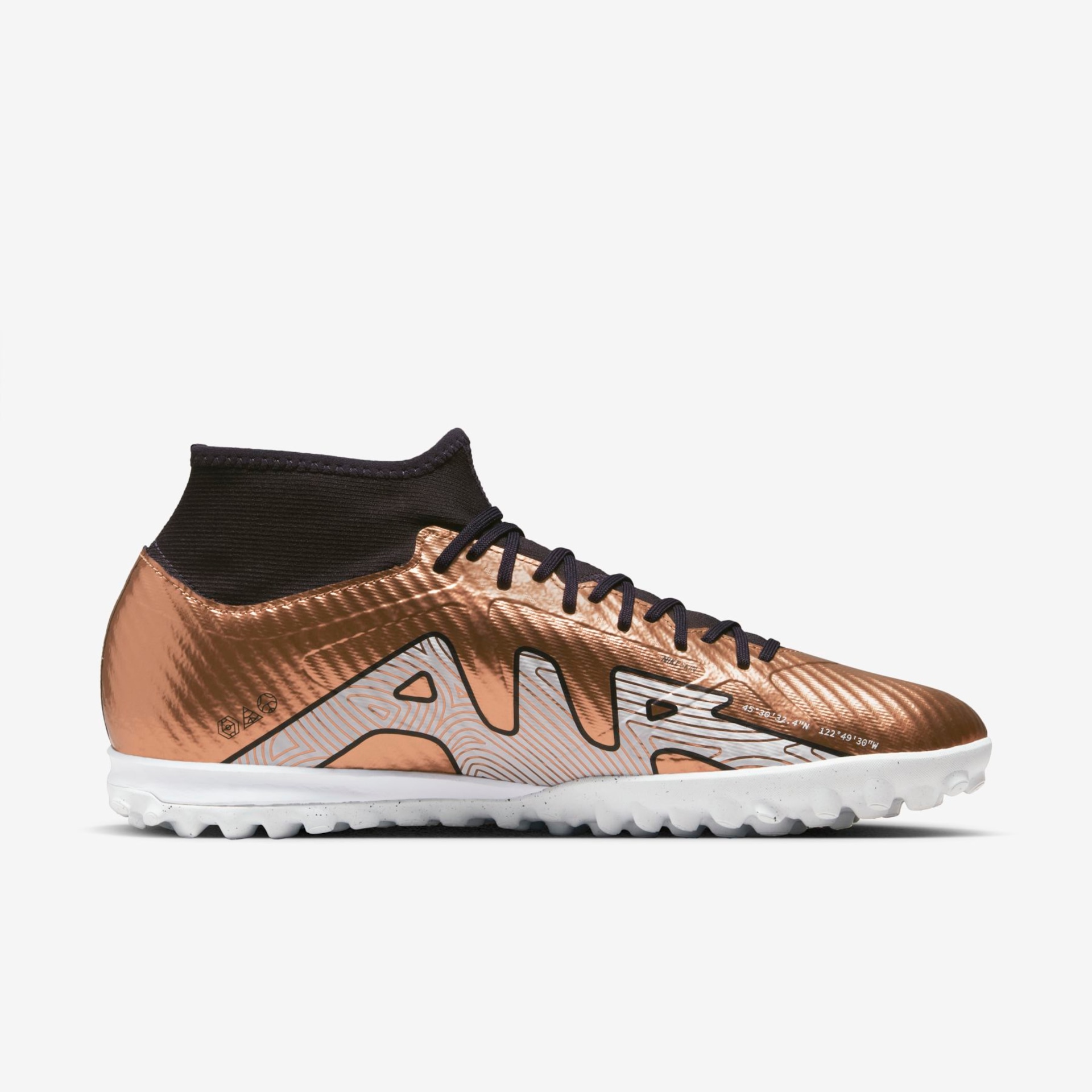 Chuteira Nike Zoom Mercurial Superfly 9 Academy Society - Foto 3