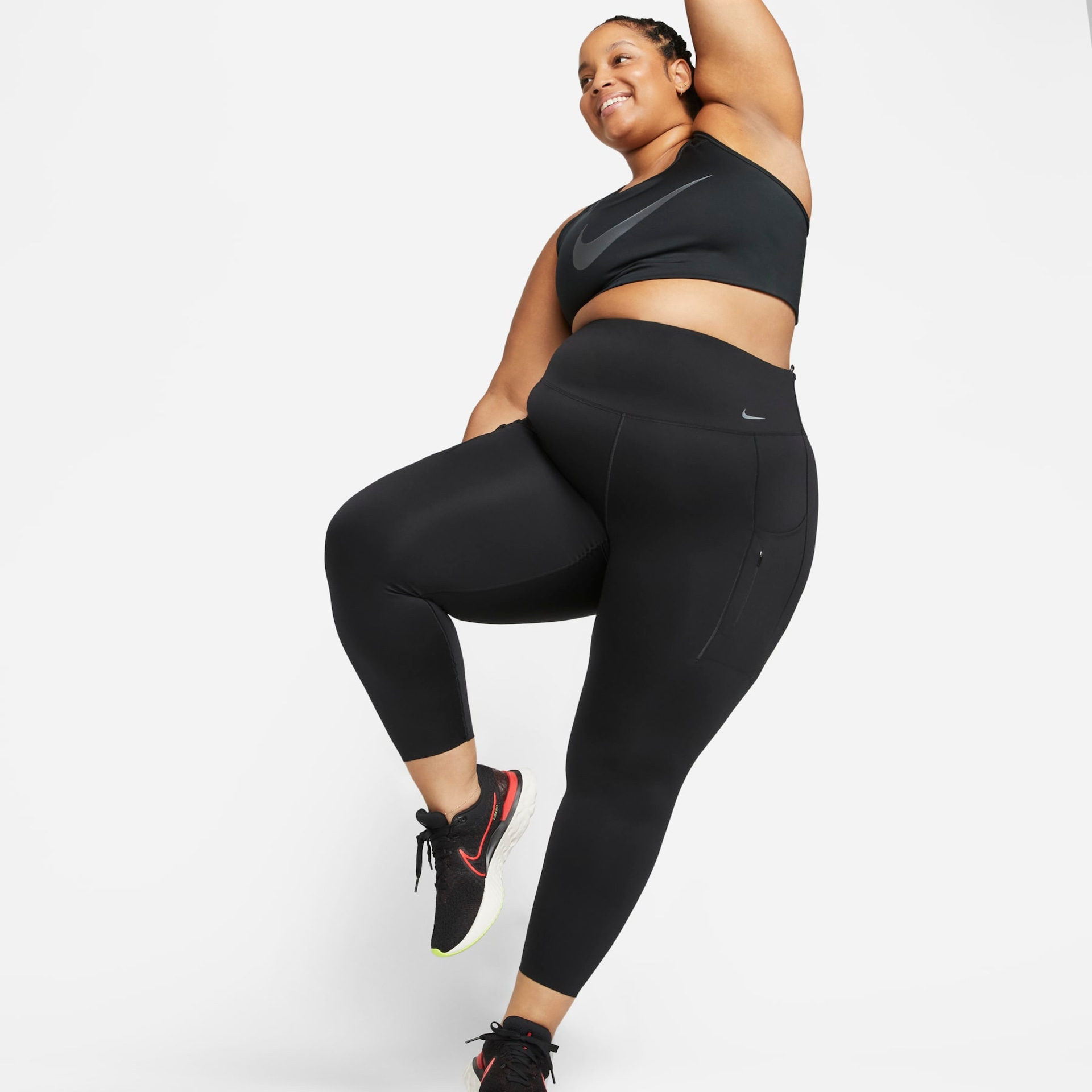 Plus Size - Legging Nike Go Feminina - Foto 1