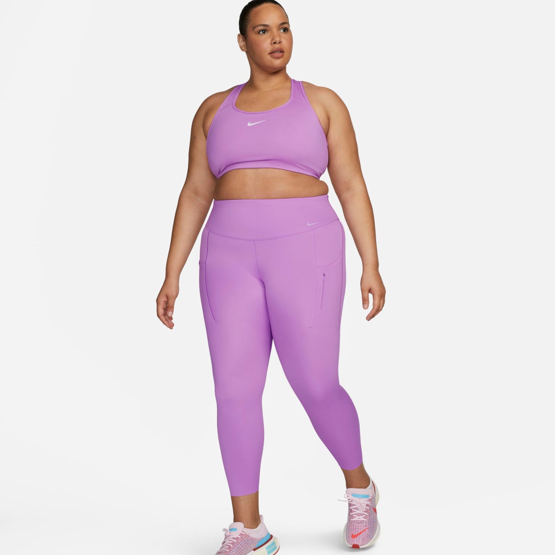 Plus Size - Legging Nike Go Feminina - Foto 1