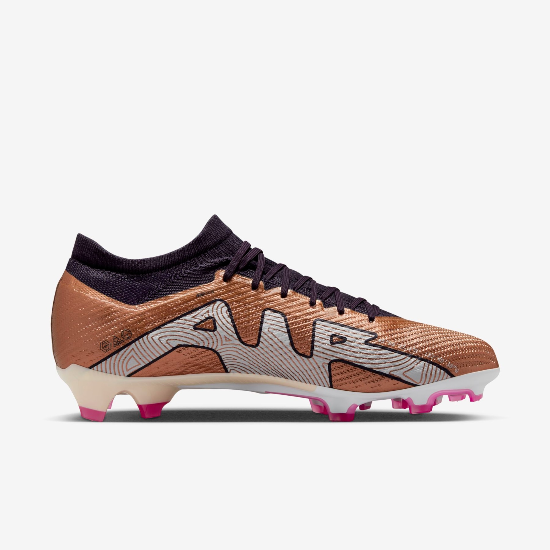 Chuteira Nike Zoom Mercurial Vapor 15 Pro Campo - Foto 3
