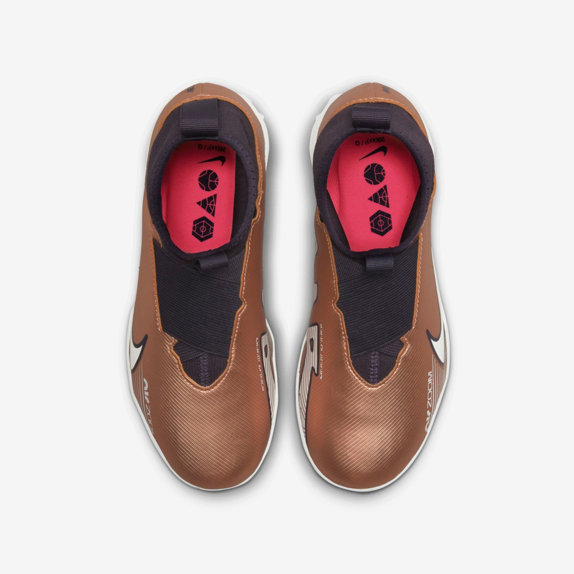 Chuteira Nike Zoom Mercurial Superfly 9 Academy Infantil Society - Foto 4