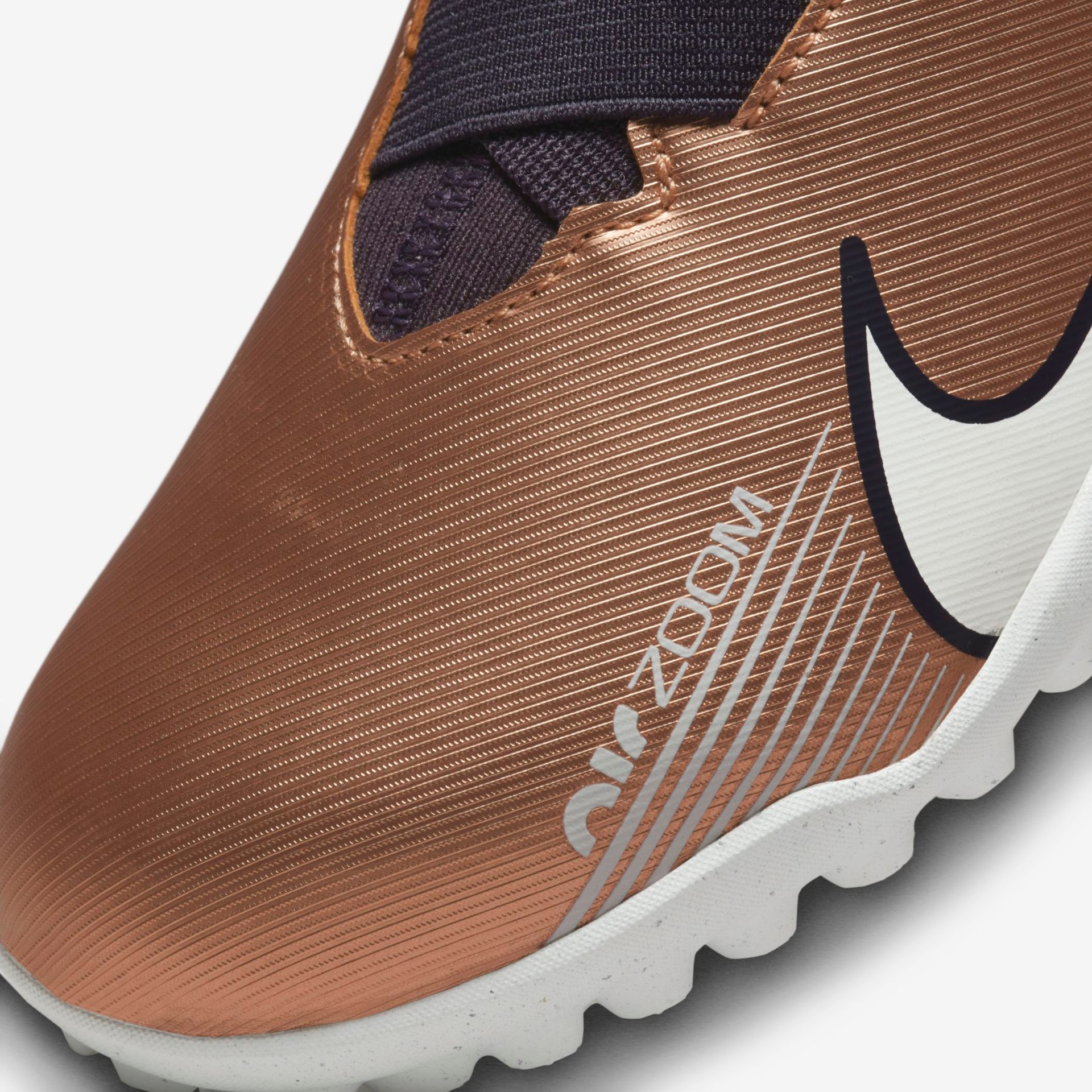 Chuteira Nike Zoom Mercurial Superfly 9 Academy Infantil Society - Foto 7