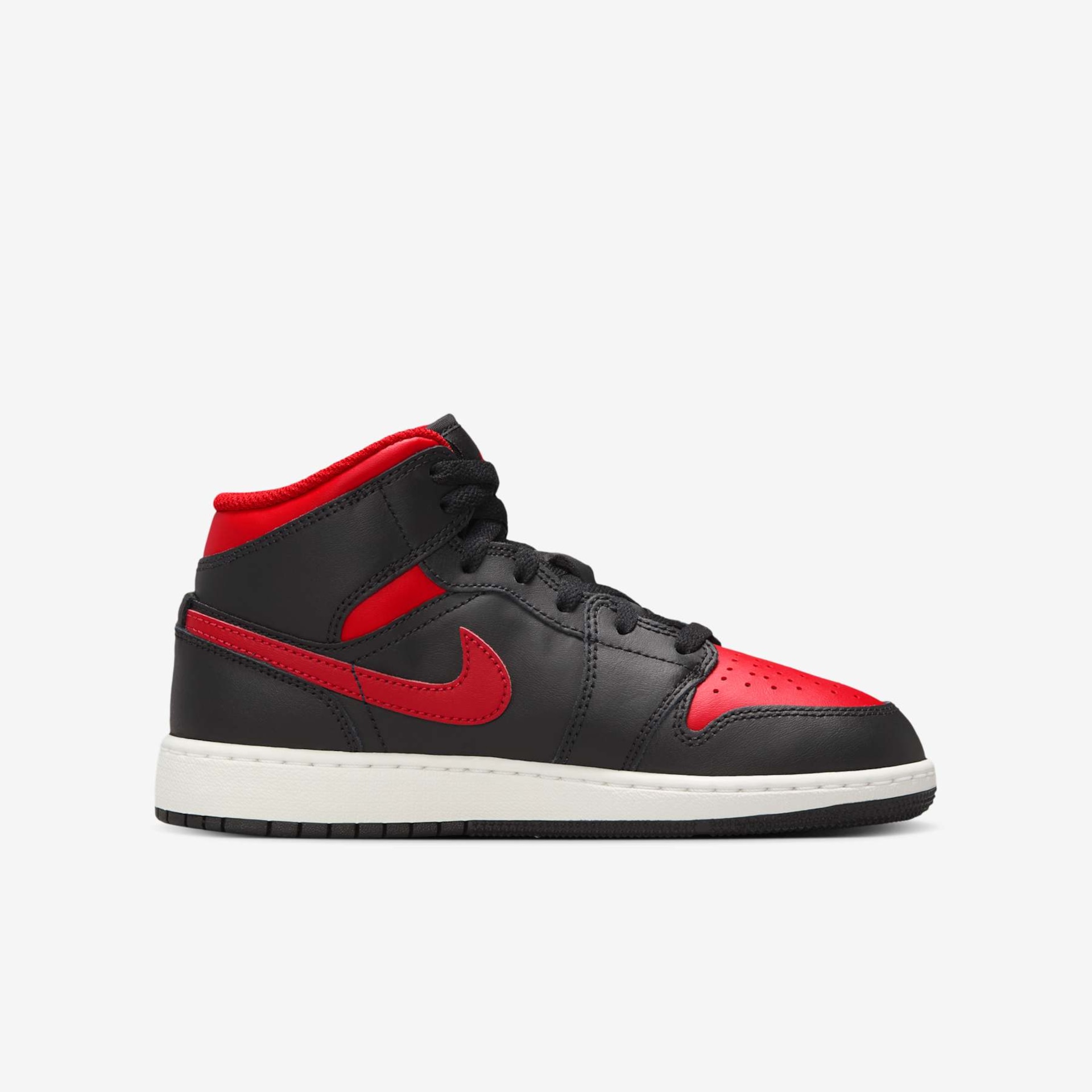 Tênis Air Jordan 1 Mid Infantil - Foto 3