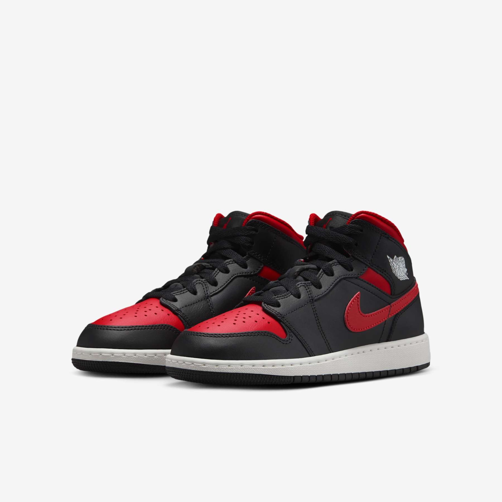 Tênis Air Jordan 1 Mid Infantil - Foto 5