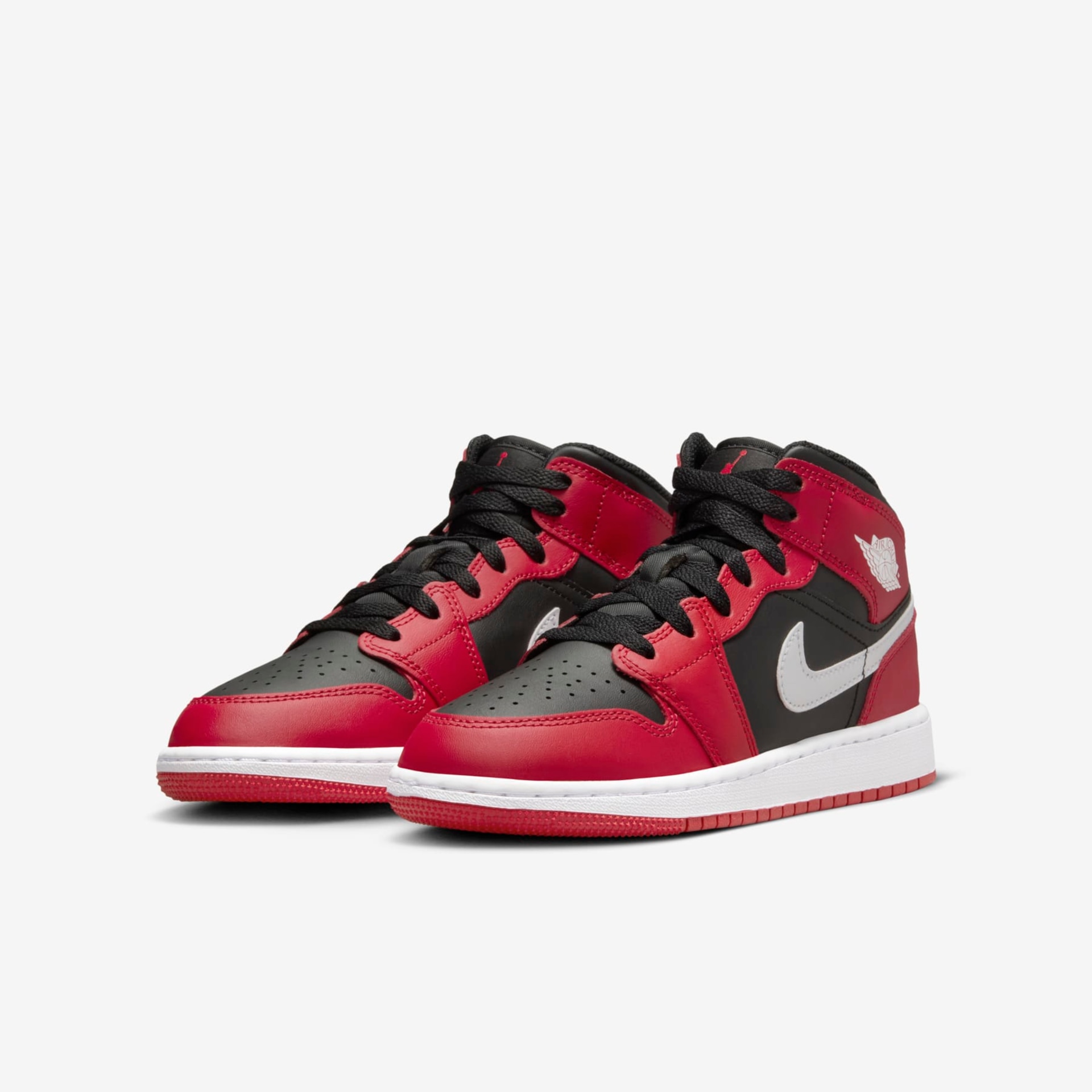 Tênis Air Jordan 1 Mid Infantil - Foto 4