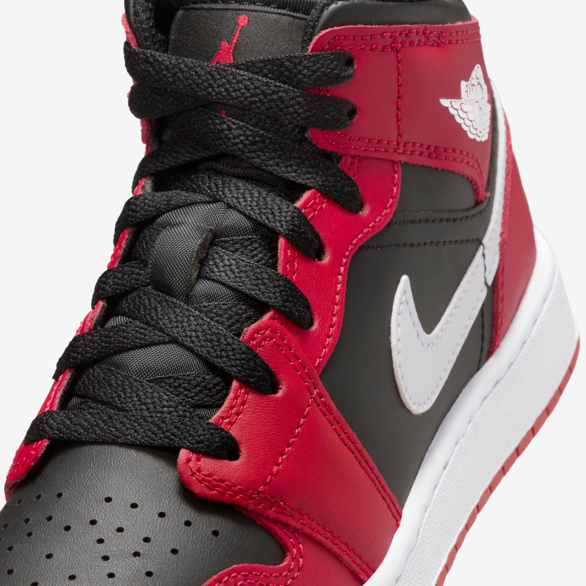 Tênis Air Jordan 1 Mid Infantil - Foto 6