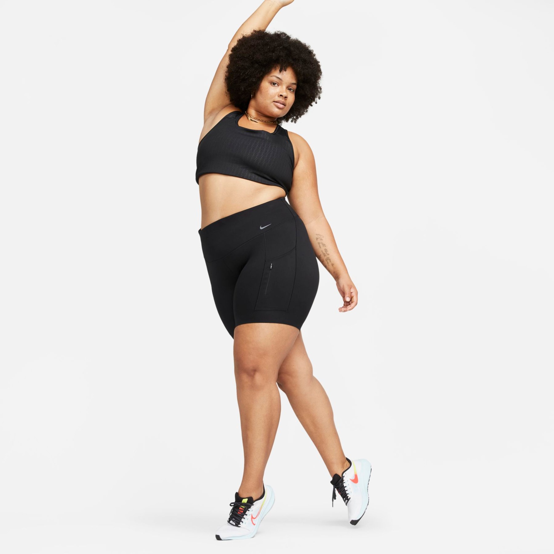 Plus Size - Shorts Nike Go Feminino - Foto 1