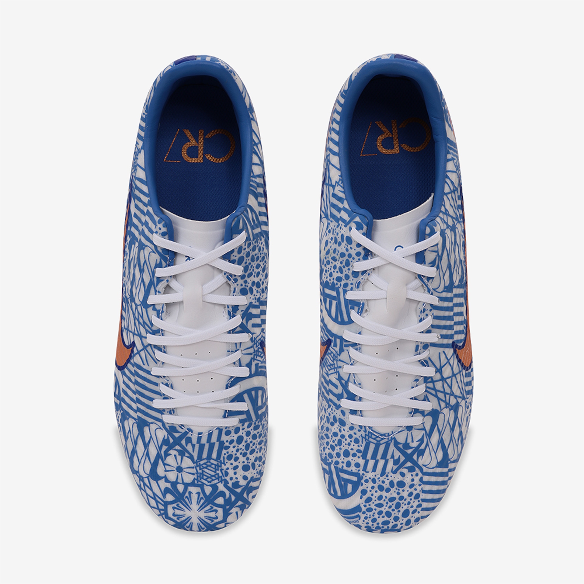 Chuteira Nike Zoom Mercurial Vapor 15 Academy CR7 Campo - Foto 4