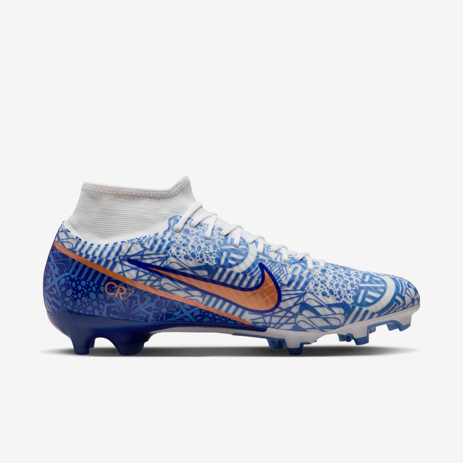 Chuteira Nike Zoom Mercurial Superfly 9 Academy CR7 Campo - Foto 3