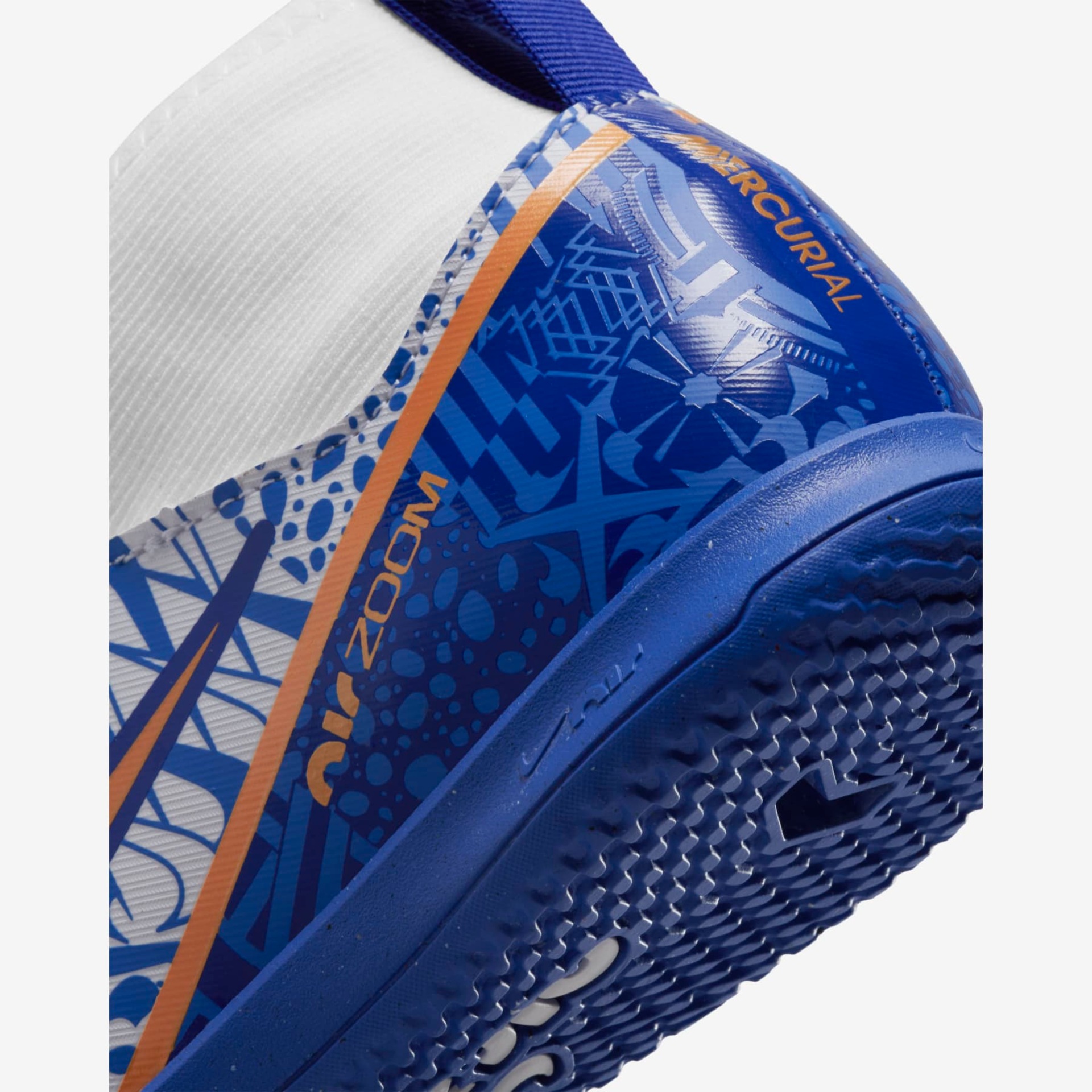 Chuteira Nike Zoom Mercurial Superfly 9 Academy CR7 Infantil Futsal - Foto 9