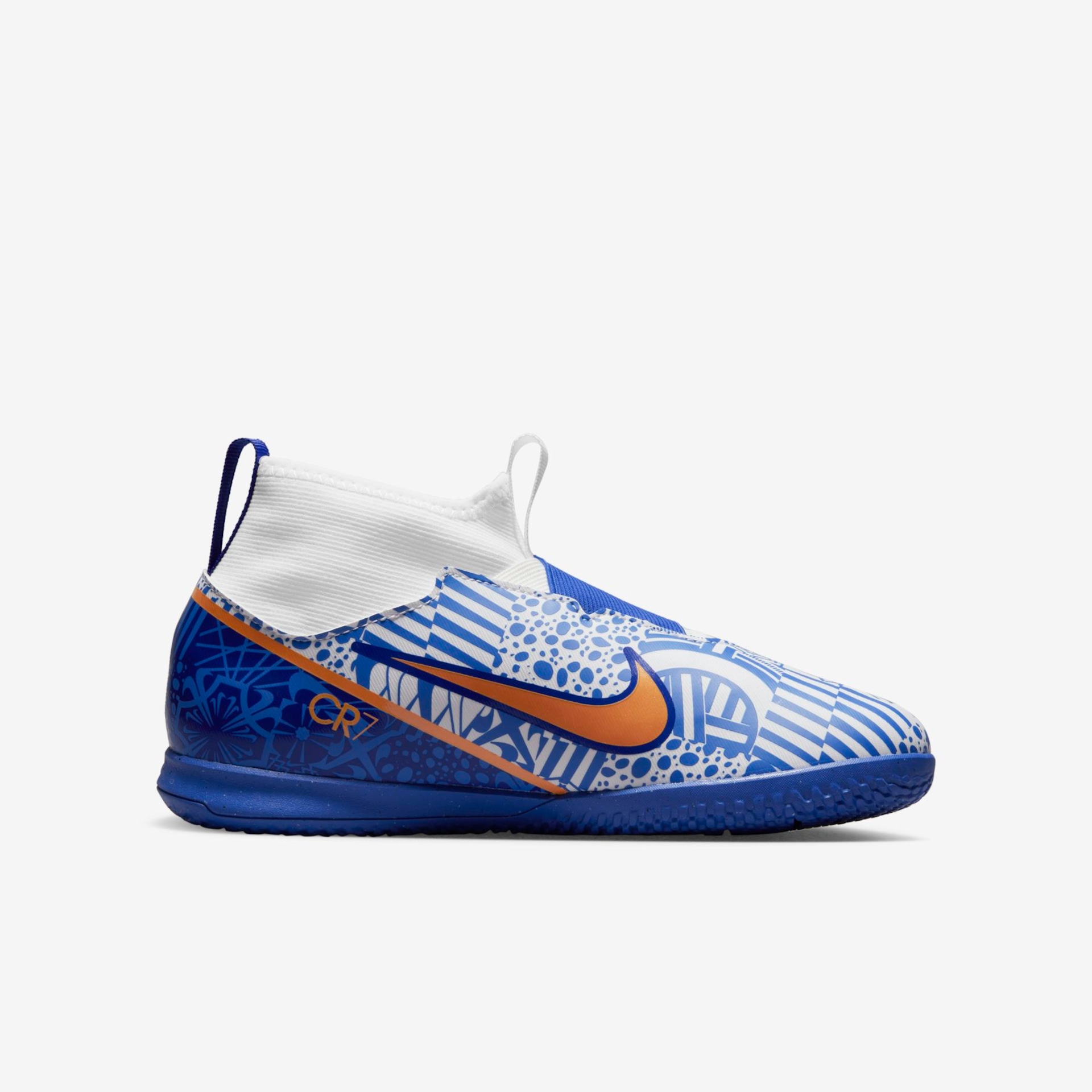 Chuteira Nike Zoom Mercurial Superfly 9 Academy CR7 Infantil Futsal - Foto 3