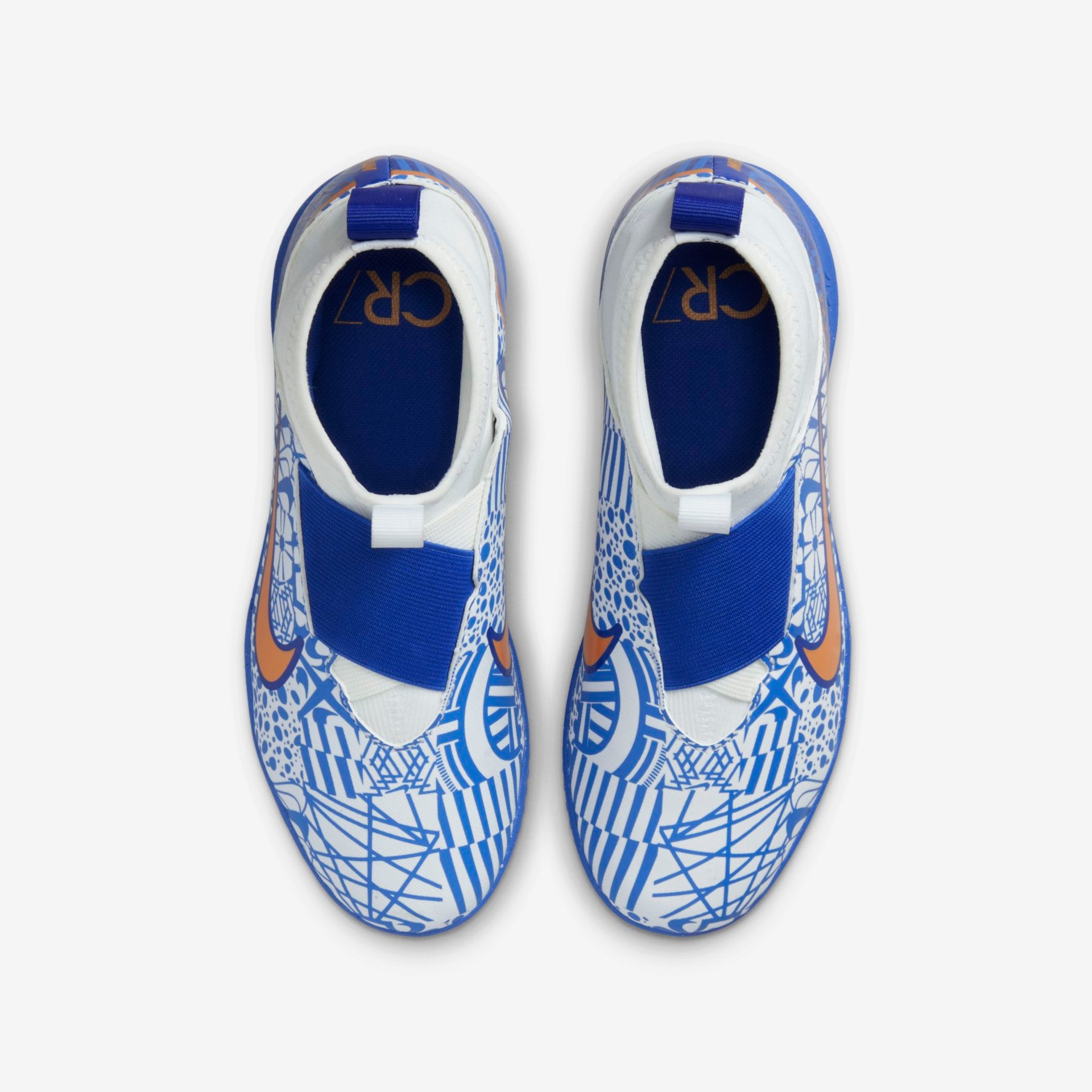 Chuteira Nike Zoom Mercurial Superfly 9 Academy CR7 Infantil Futsal - Foto 4