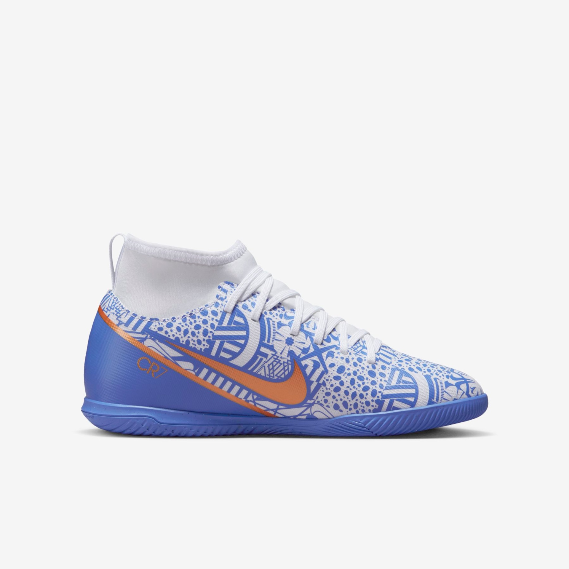 Chuteira Nike Mercurial Superfly 9 Club CR7 Infantil Futsal - Foto 3