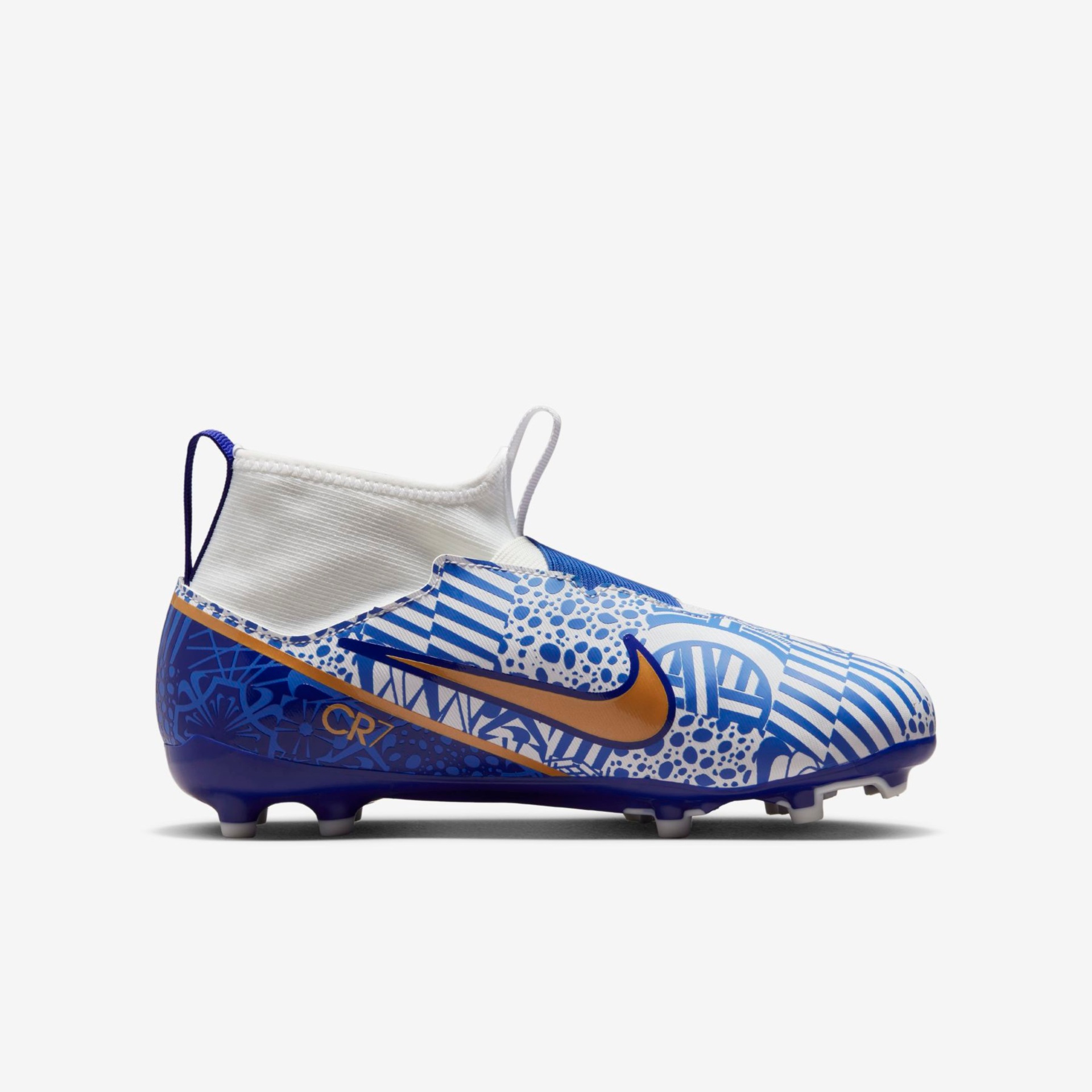 Chuteira Nike Zoom Mercurial Superfly 9 Academy CR7 Infantil Campo - Foto 3