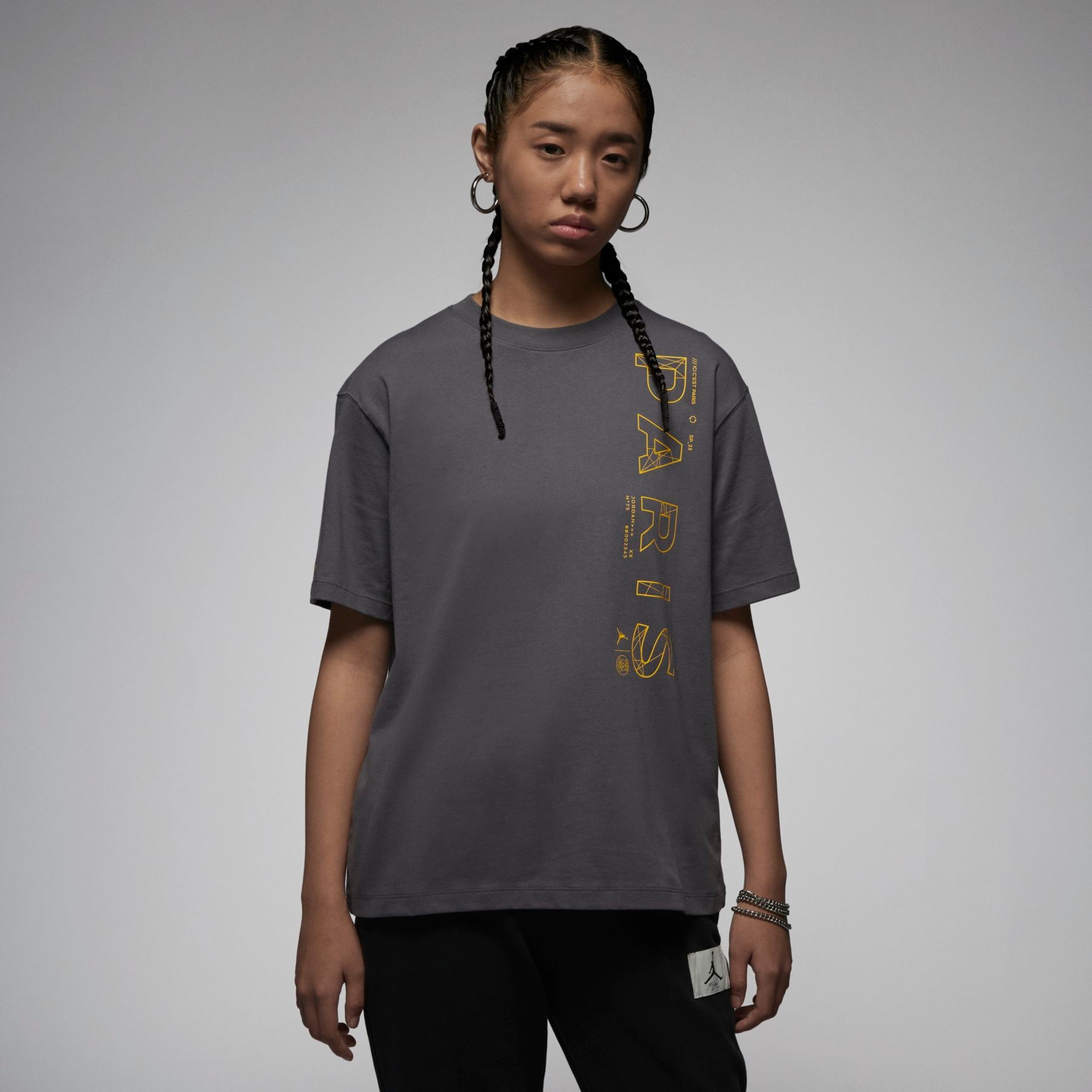 Camiseta Jordan Paris Saint-Germain Feminina - Foto 1