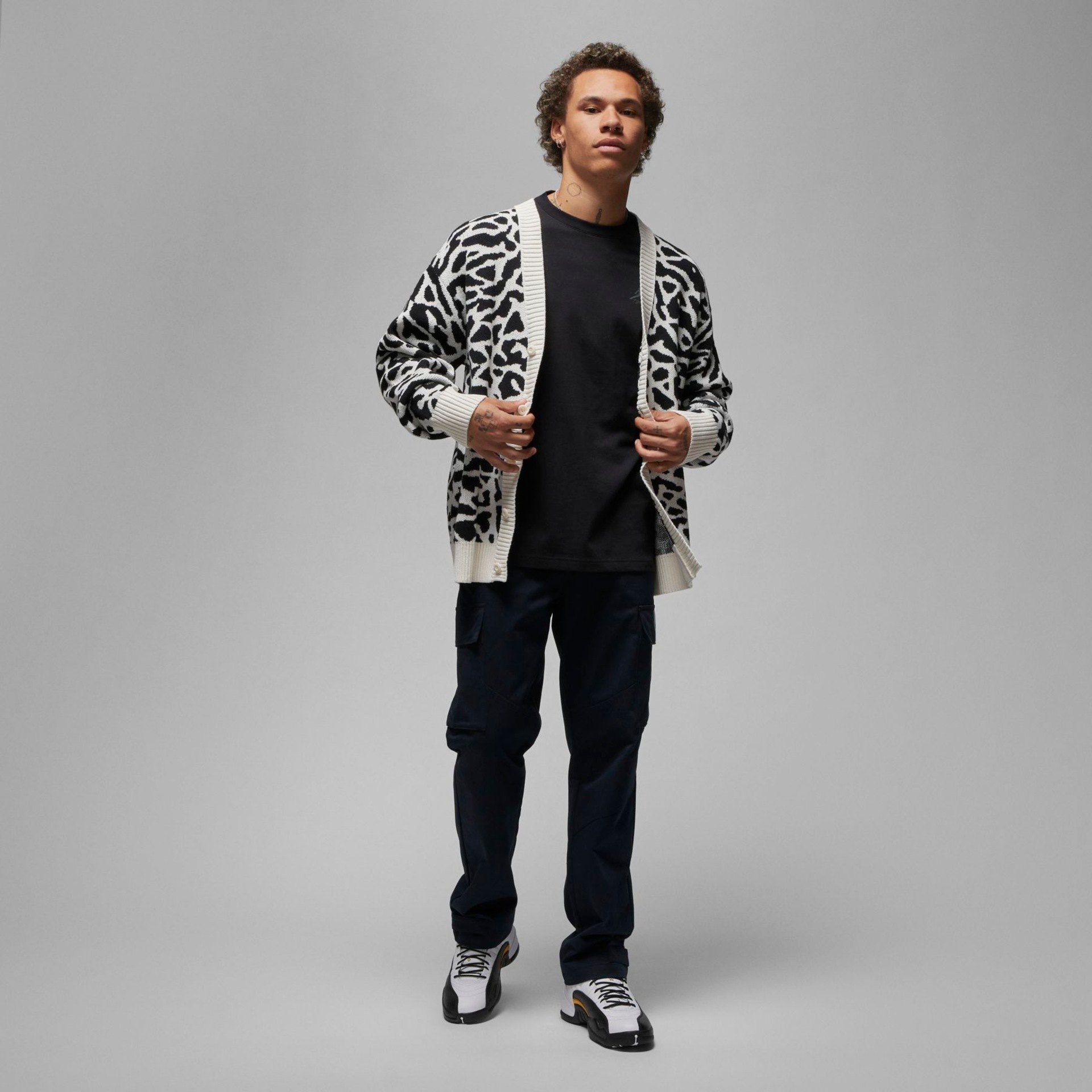 Cardigan Jordan Flight Heritage Masculino - Foto 5