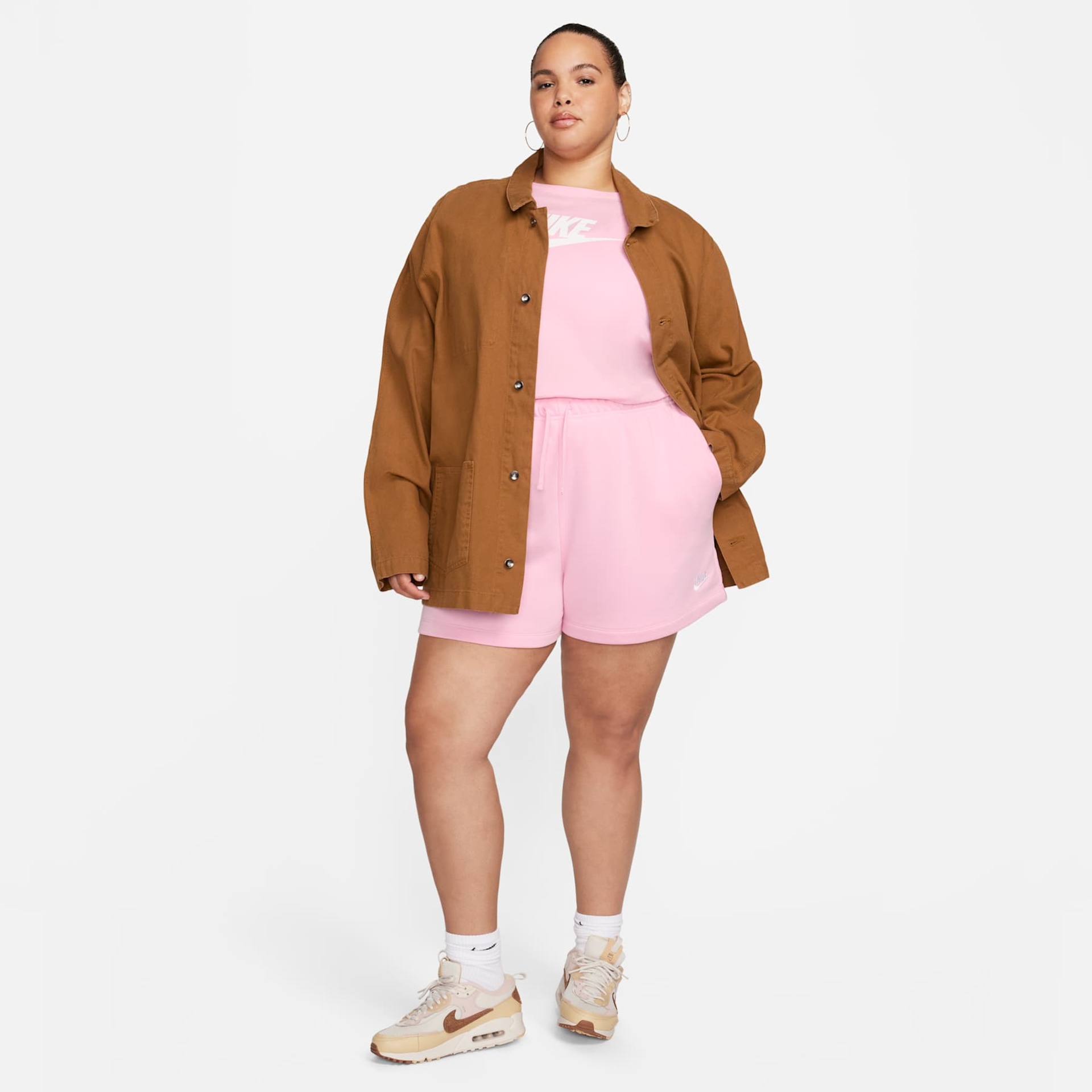 Plus Size - Shorts Nike Feminino - Foto 6