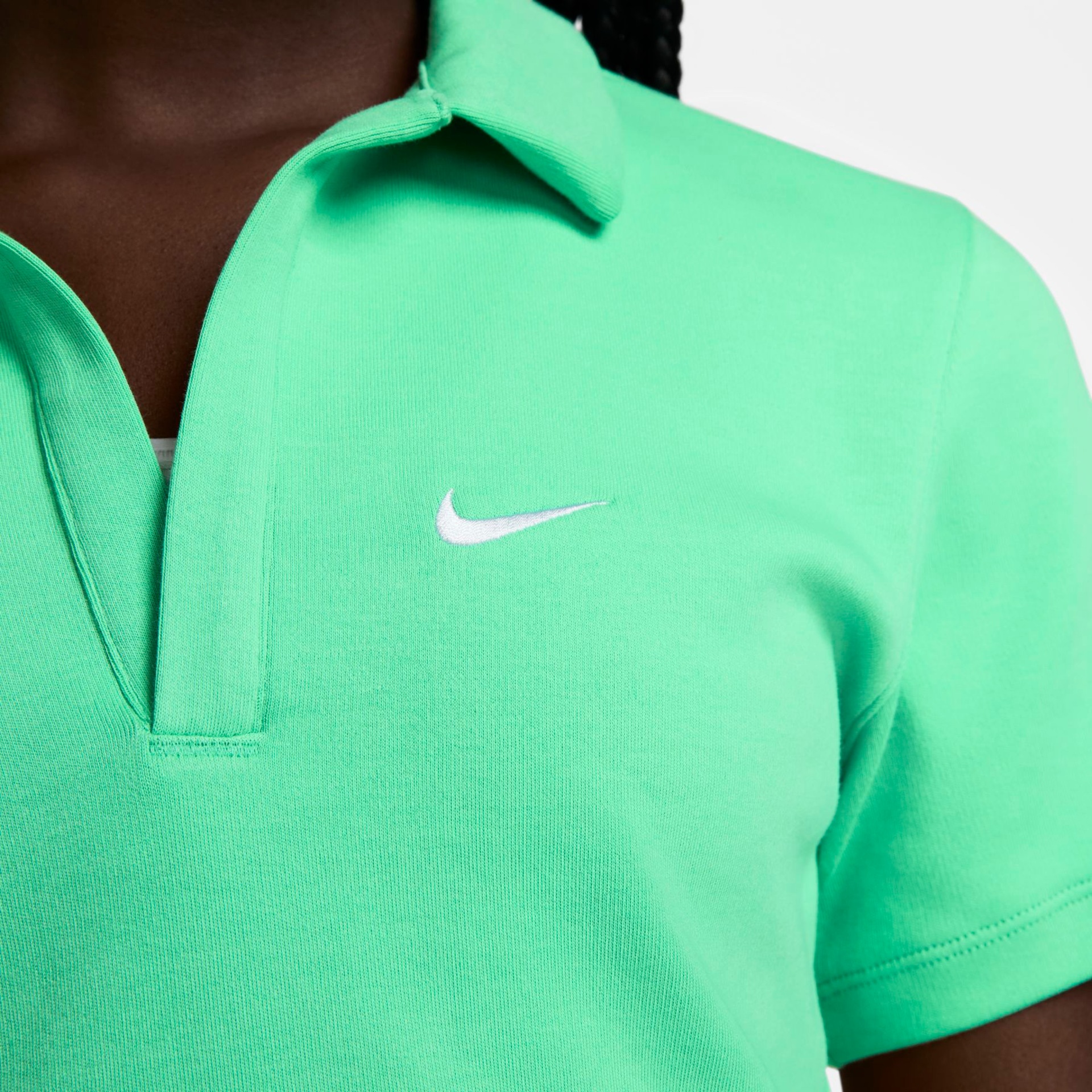 Camiseta Nike Polo Essential Feminina - Foto 4