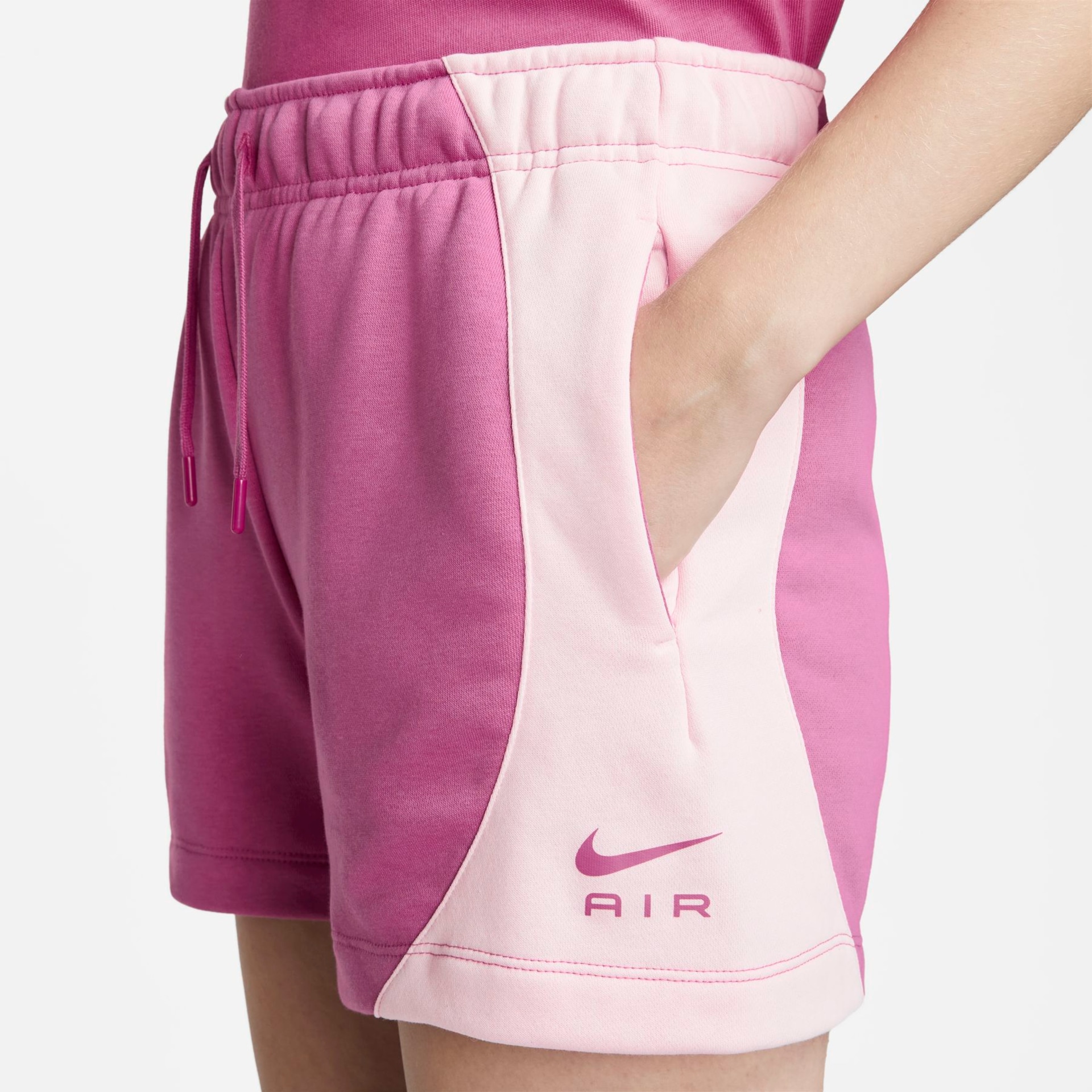 Shorts Nike Air Fleece Feminino - Foto 3