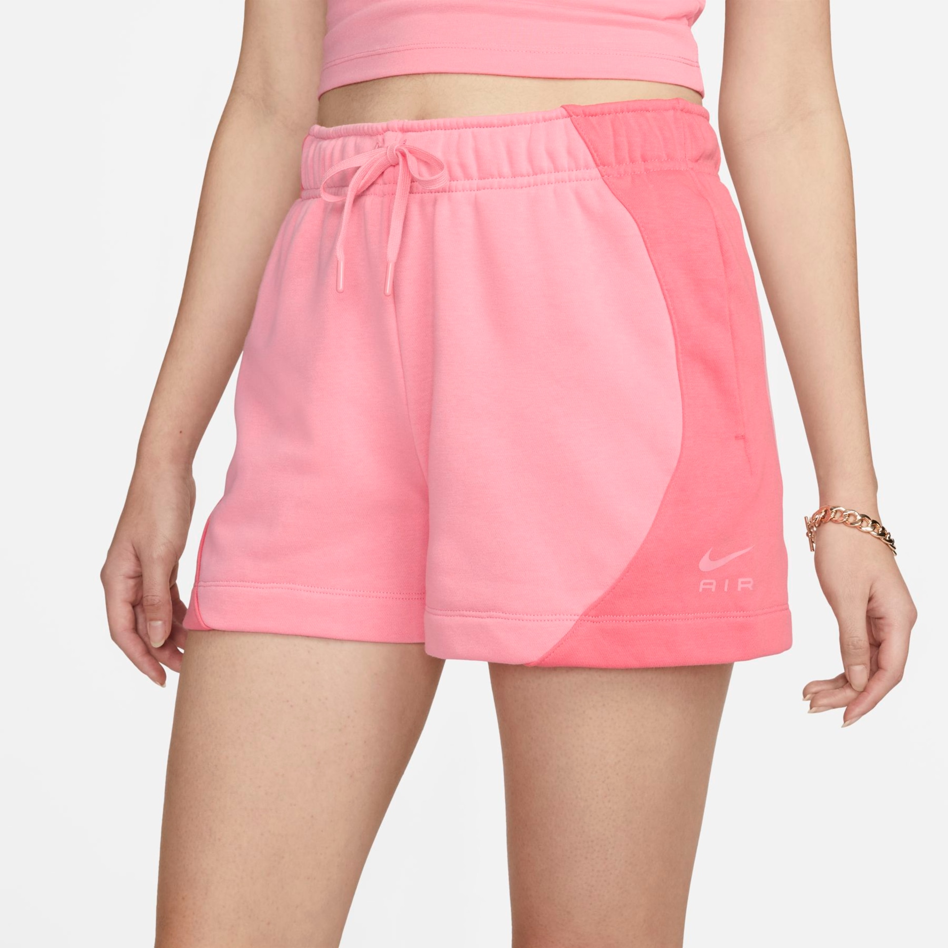 Shorts Nike Air Fleece Feminino - Foto 2