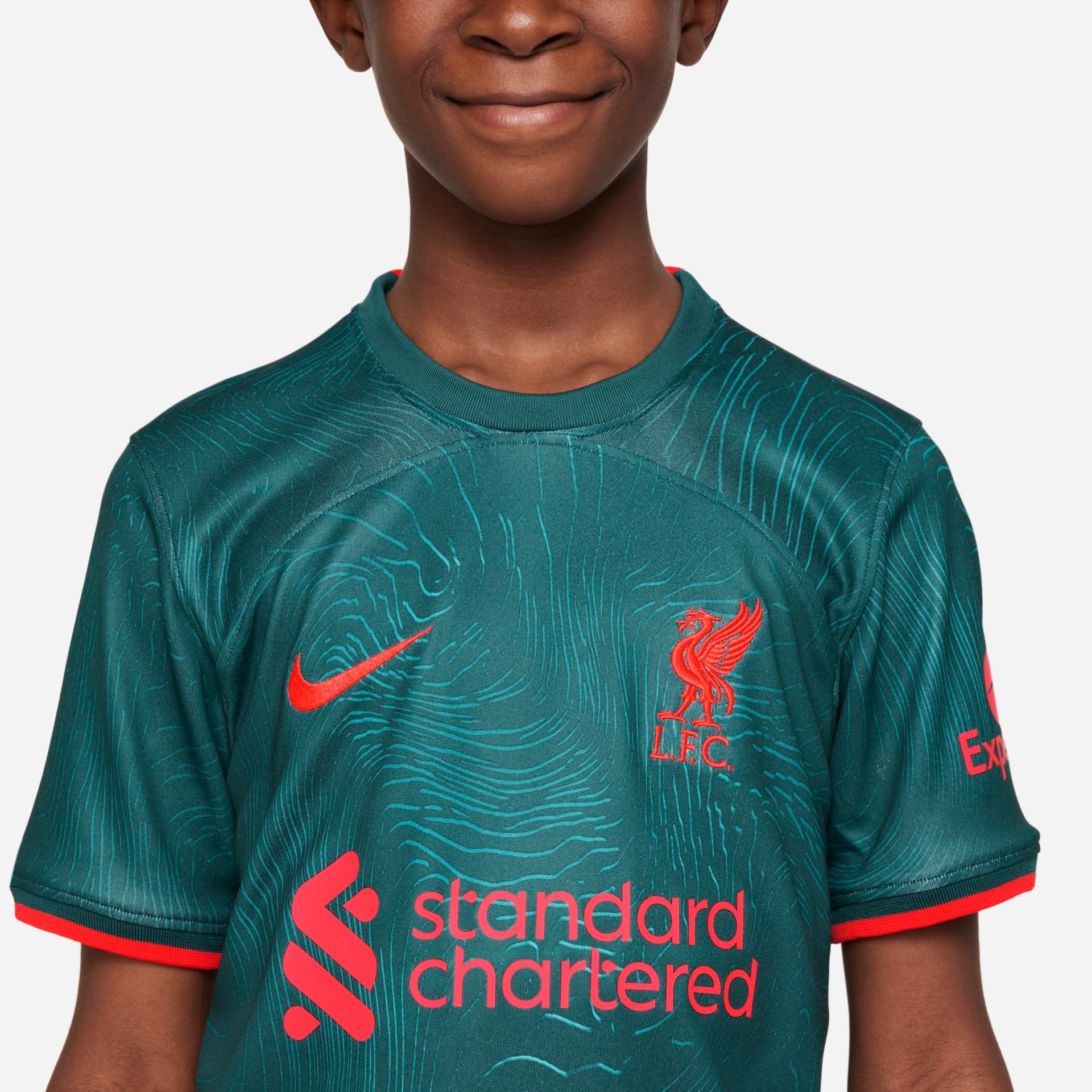 Camisa Nike Liverpool 2022/23 Torcedor Pro Infantil - Foto 4