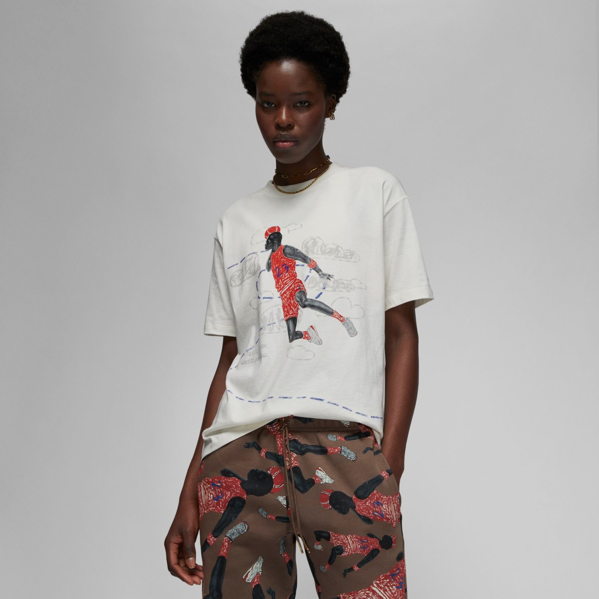 Camiseta Jordan Chicago Bulls GFX Feminina - Foto 1