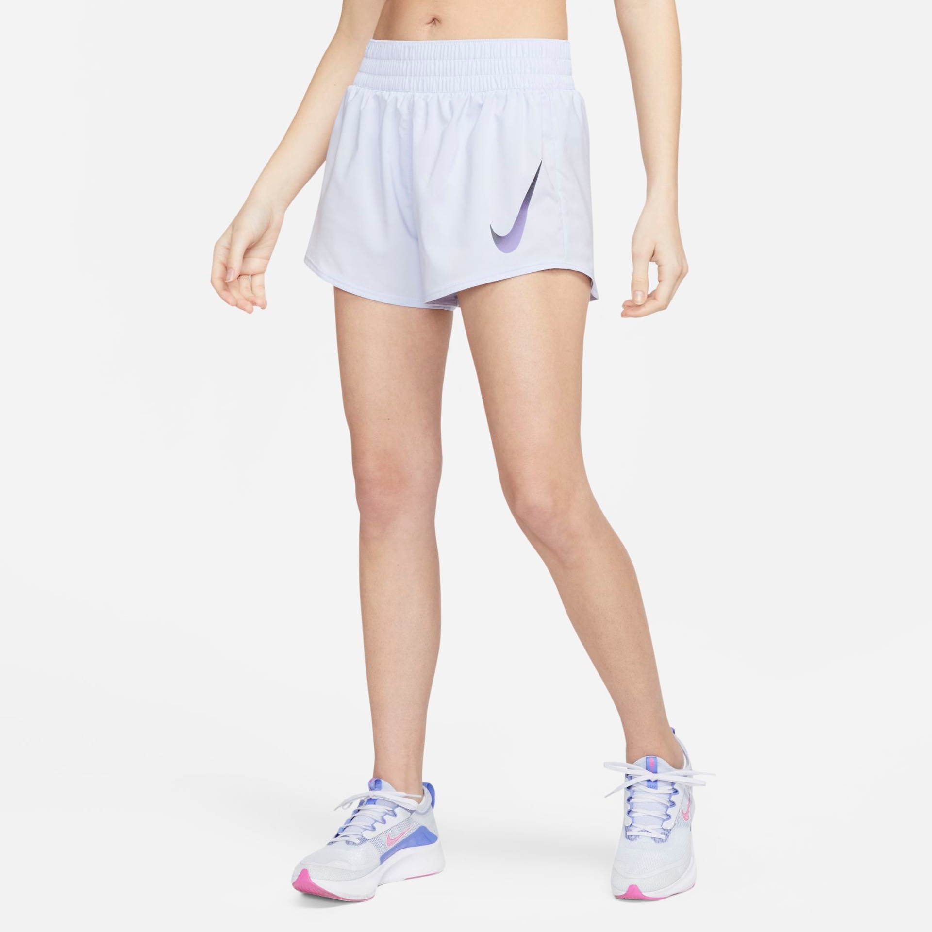 Shorts Nike Swoosh Feminino - Foto 1