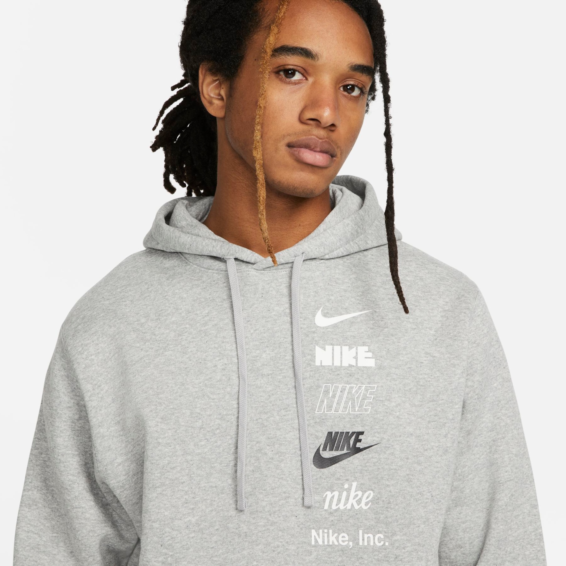 Blusão Nike Club Fleece Masculino - Foto 3