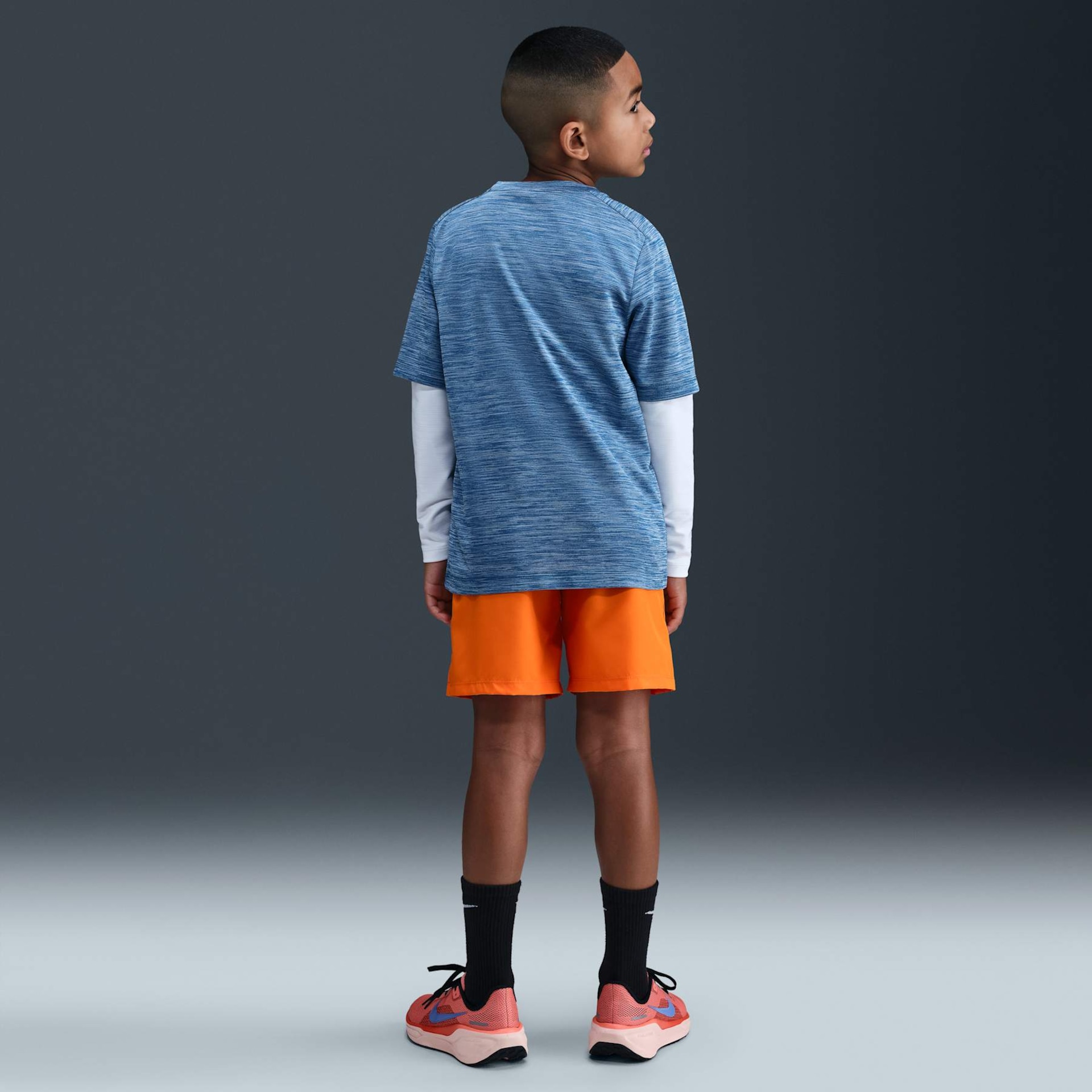 Shorts Nike Dri-FIT Multi+ Infantil - Foto 4