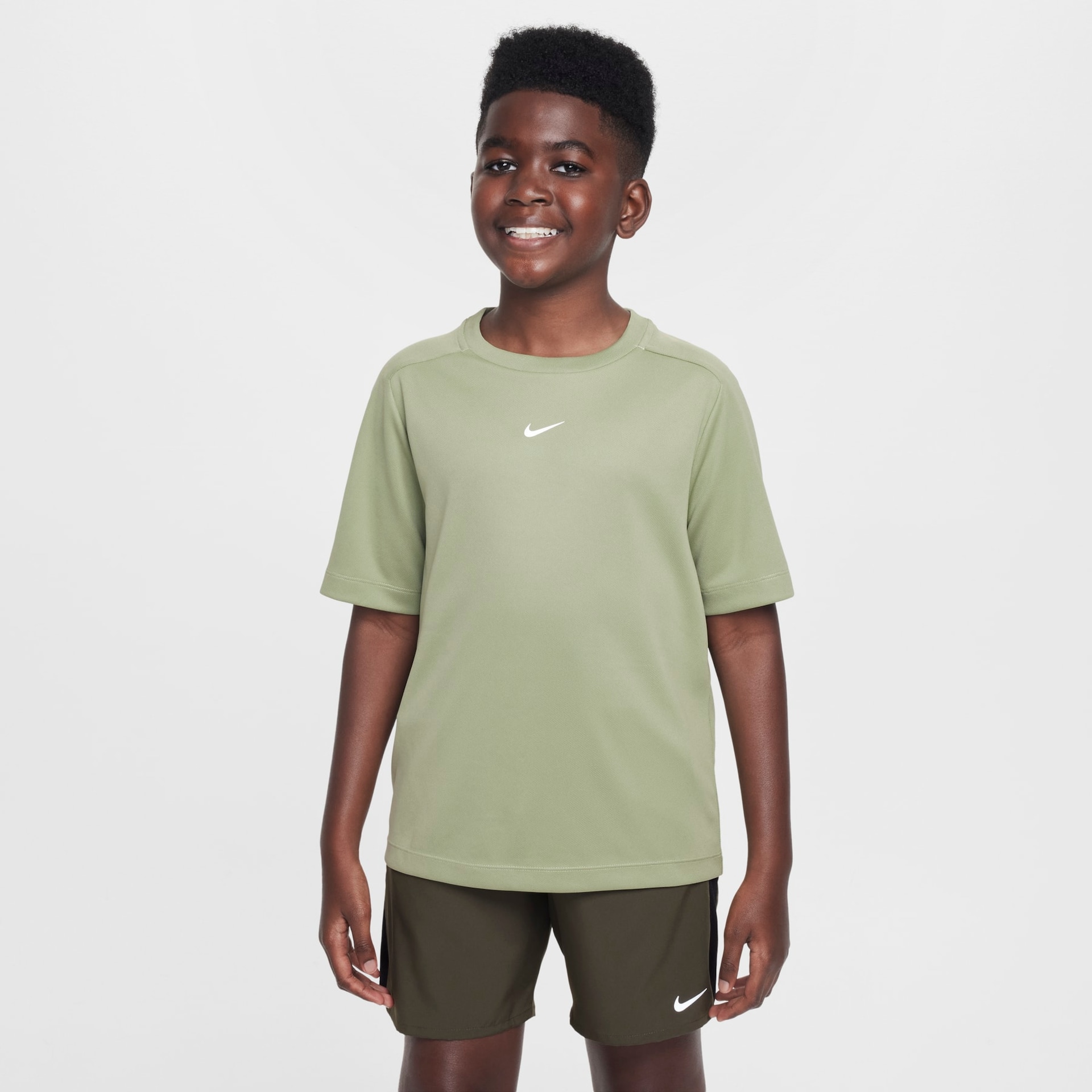 Camiseta Nike Dri-FIT Multi Infantil - Foto 1