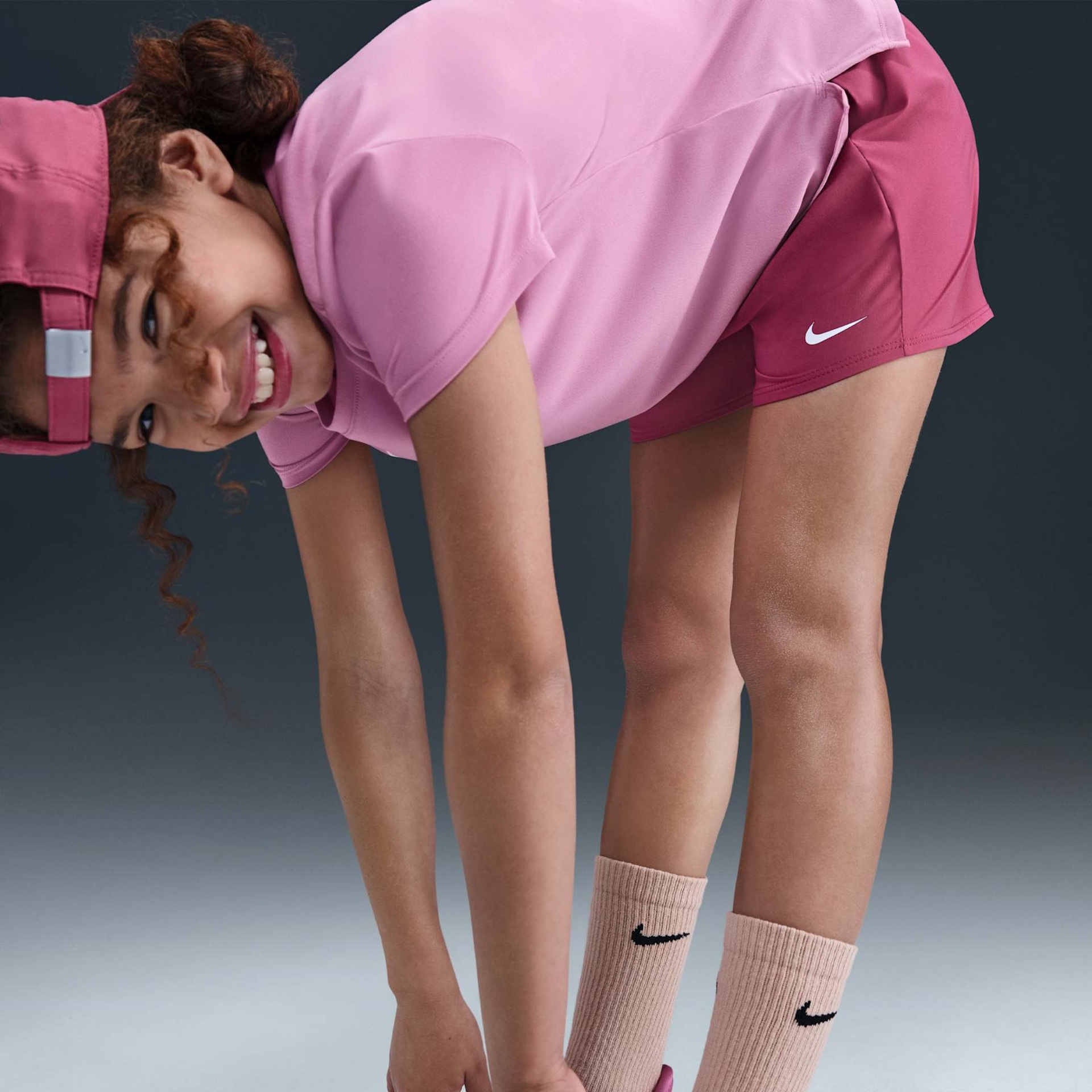 Shorts Nike Dri-FIT One Woven Infantil - Foto 5