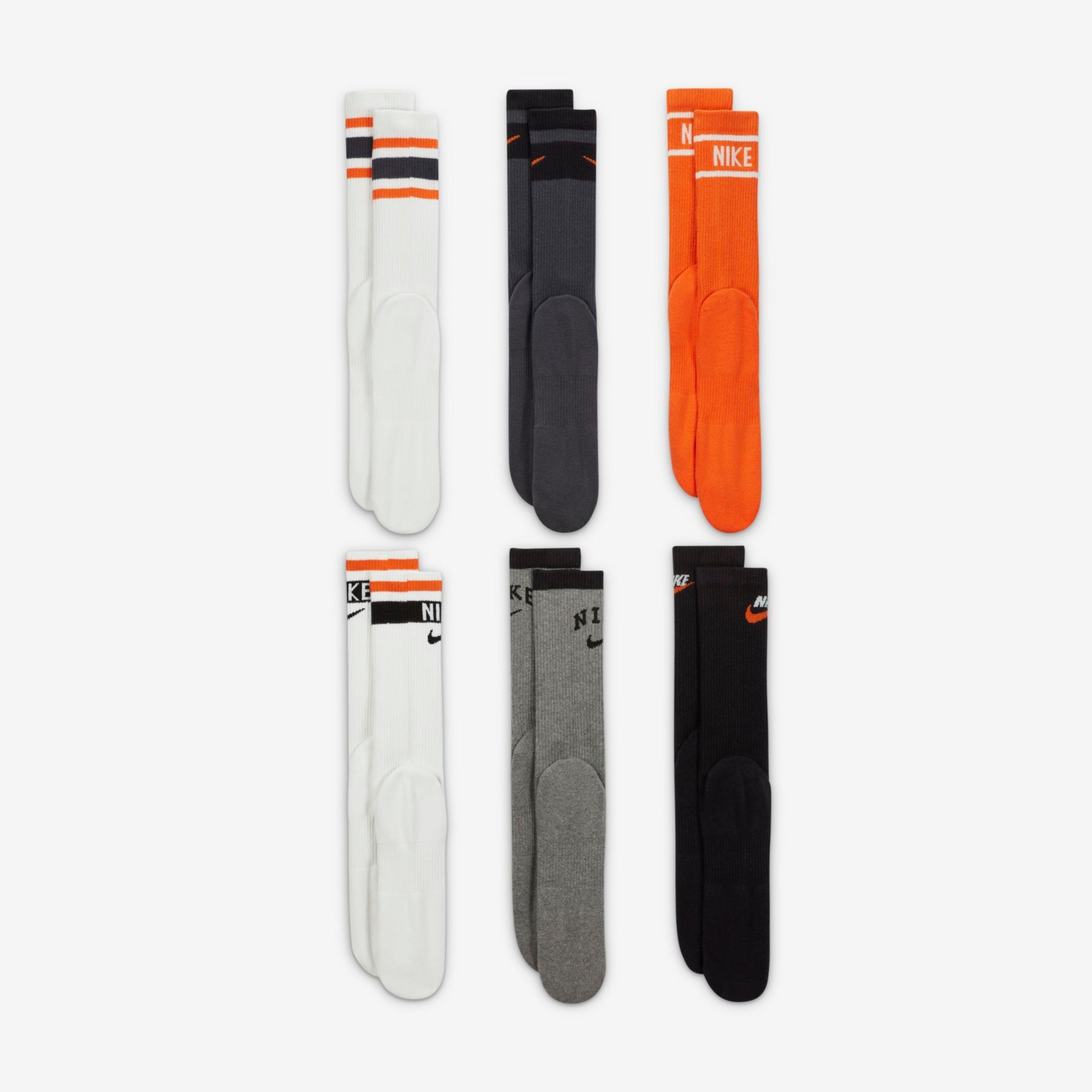 Meia Nike Everyday Plus (6 pares) Unissex - Foto 3