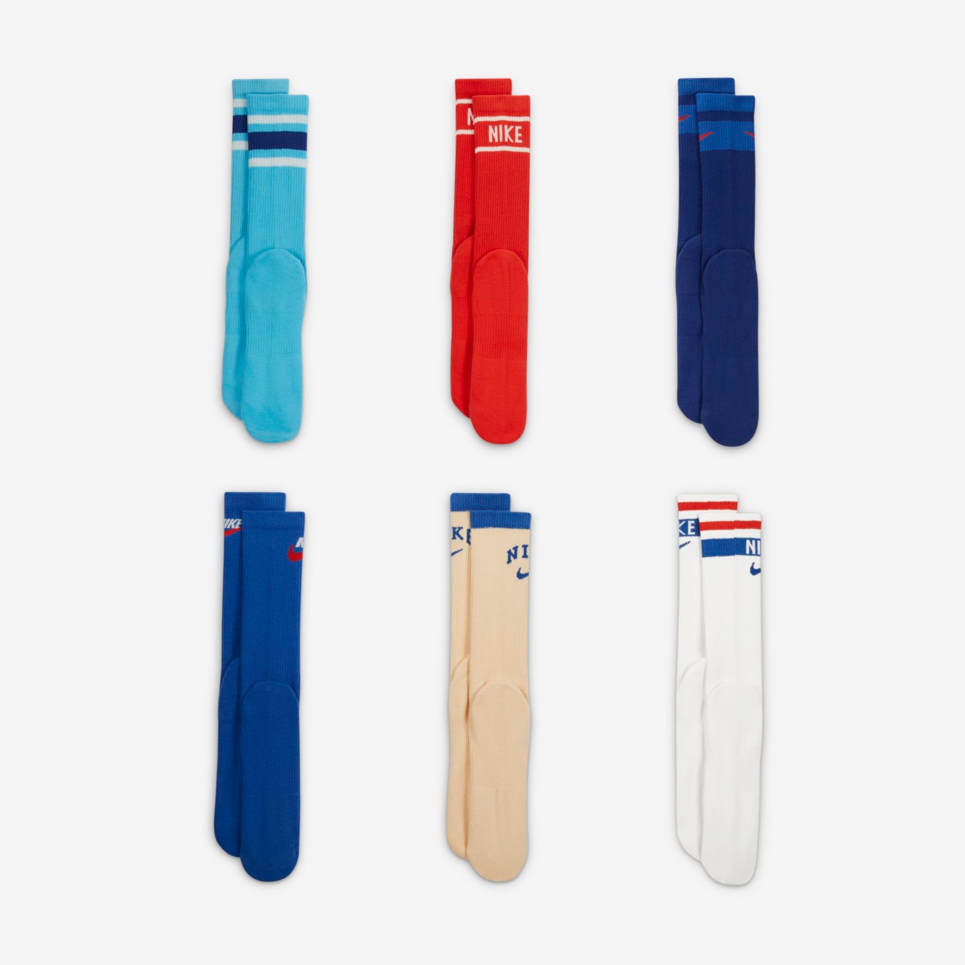 Meia Nike Everyday Plus (6 pares) Unissex - Foto 3