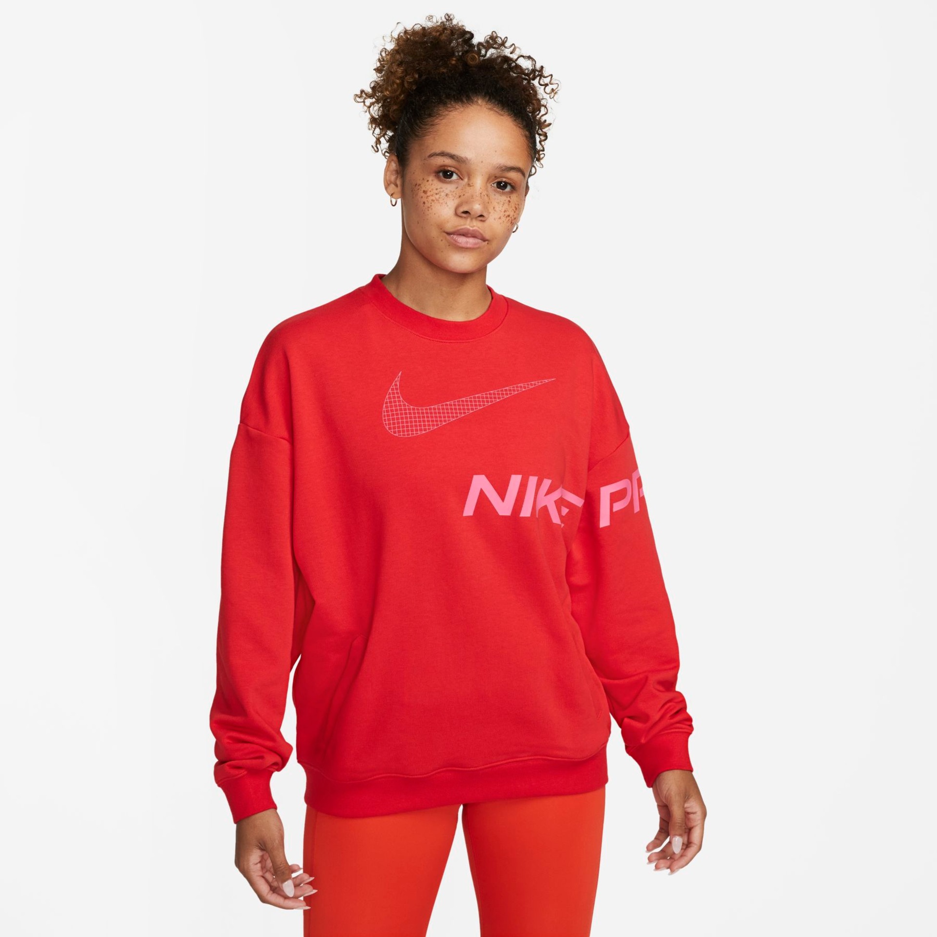 Blusão Nike Dri-FIT GRX Crew Feminino - Foto 1