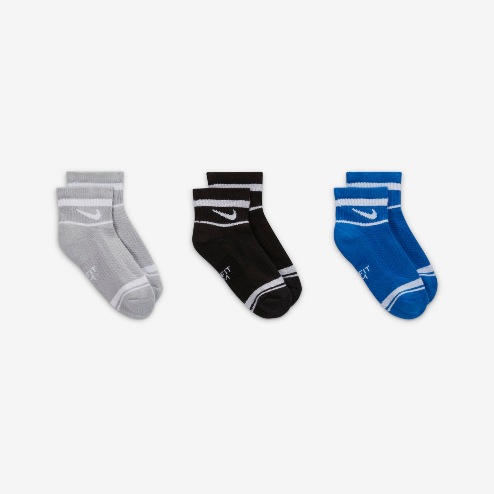 Meia Nike Everyday (3 pares) Infantil - Foto 3