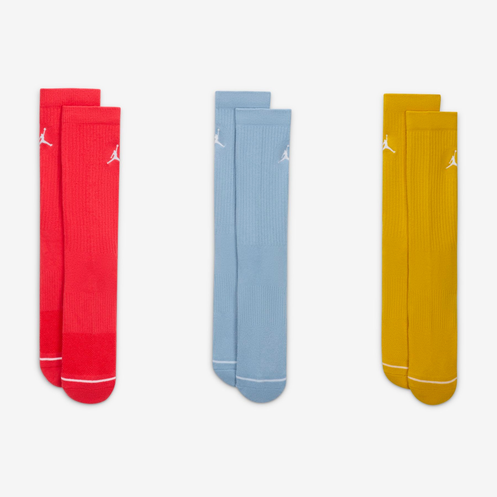 Meia Jordan Everyday Crew (3 Pares) Unissex - Foto 2