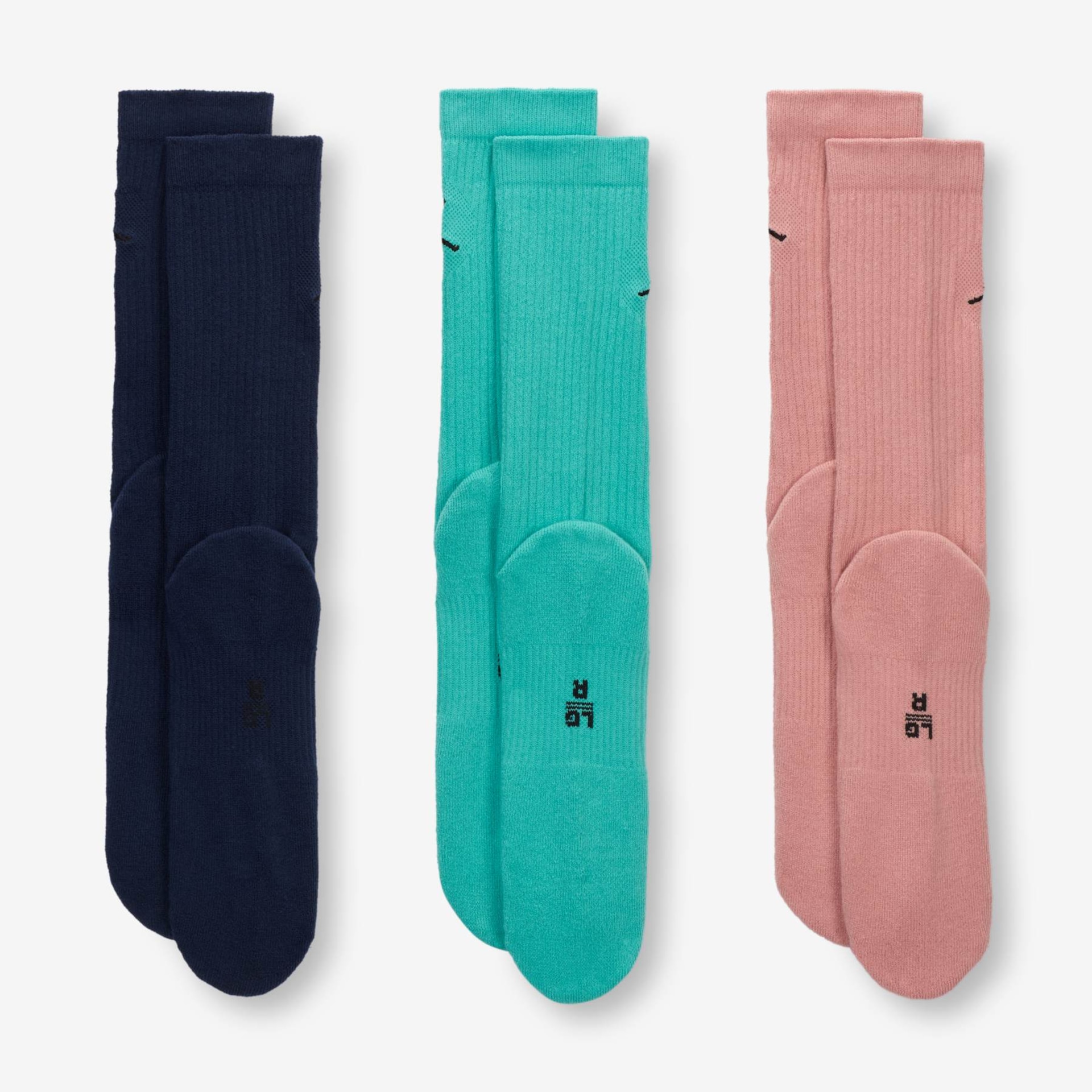 Meia Jordan Everyday Crew (3 Pares) Unissex - Foto 3