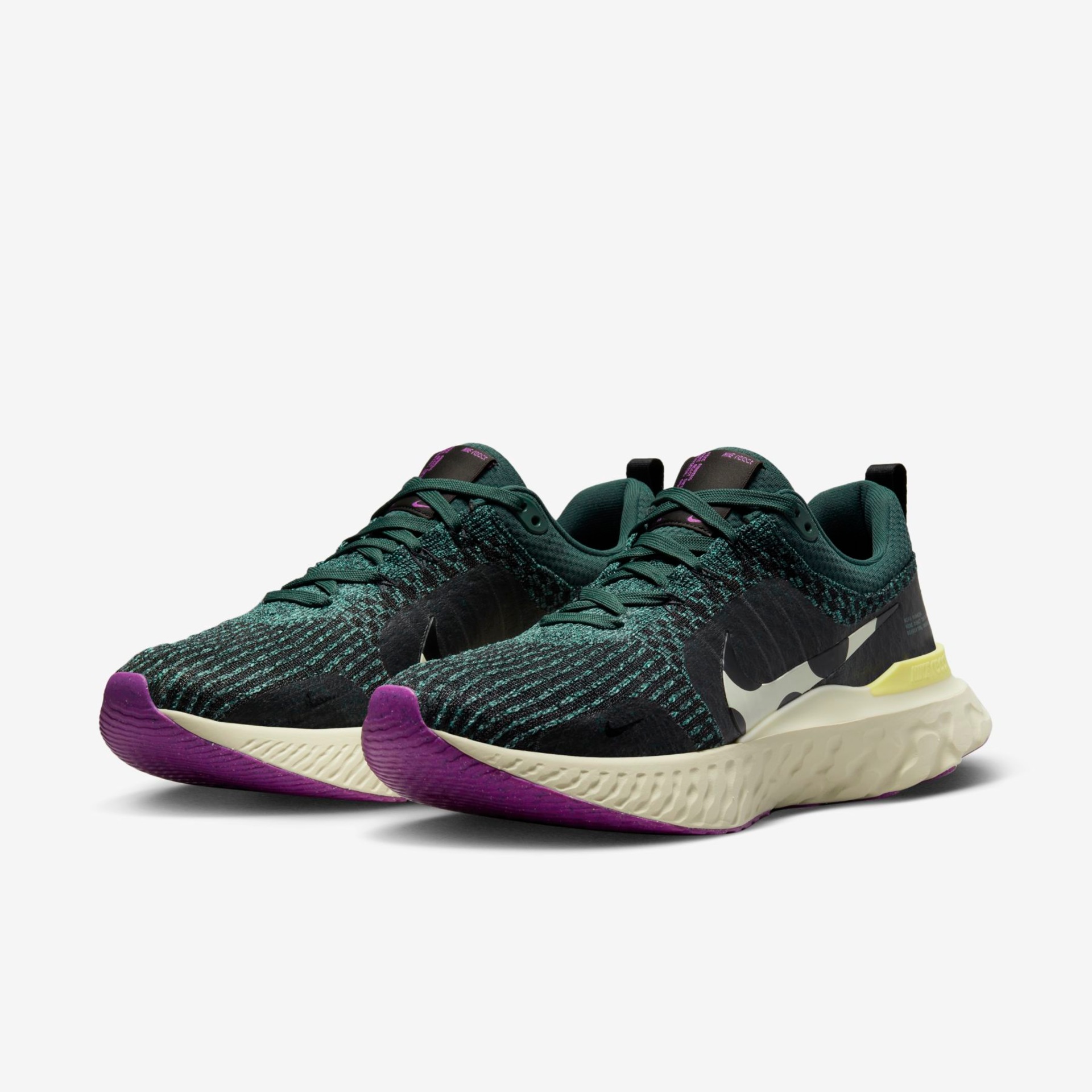 Tênis Nike React Infinity Run Flyknit 3 Masculino - Foto 5