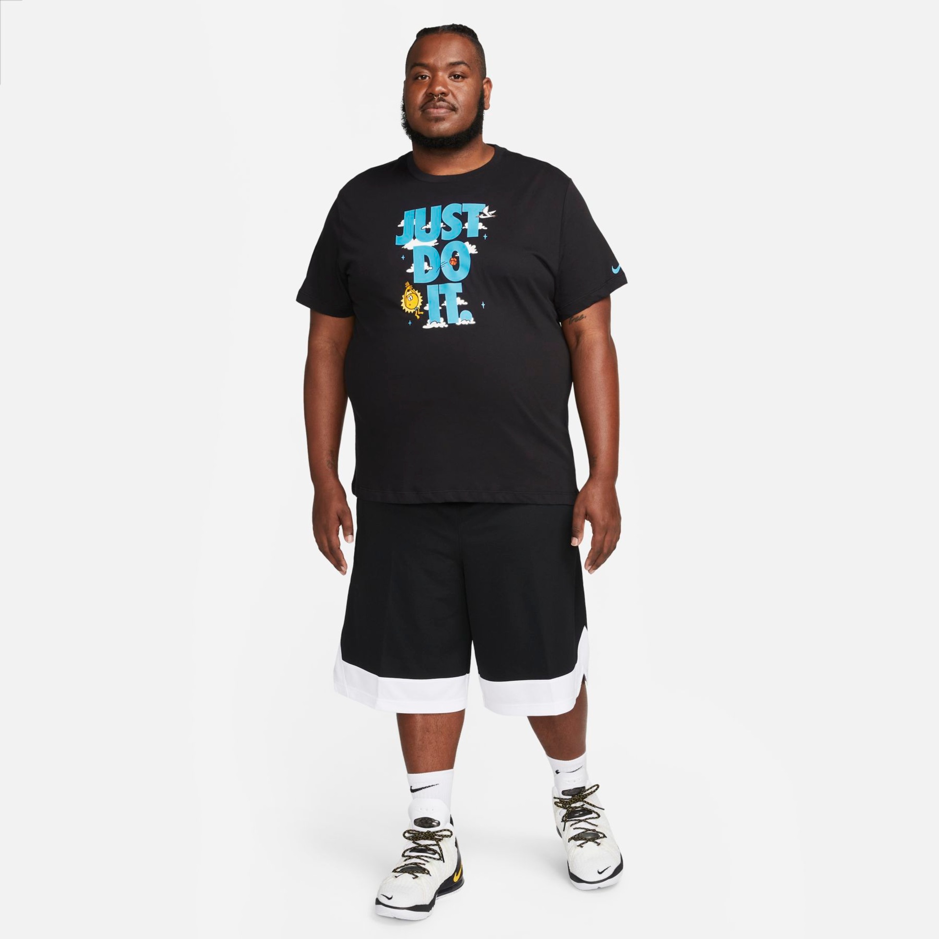 Camiseta Nike Dri-FIT "Just Do It" Masculina - Foto 11