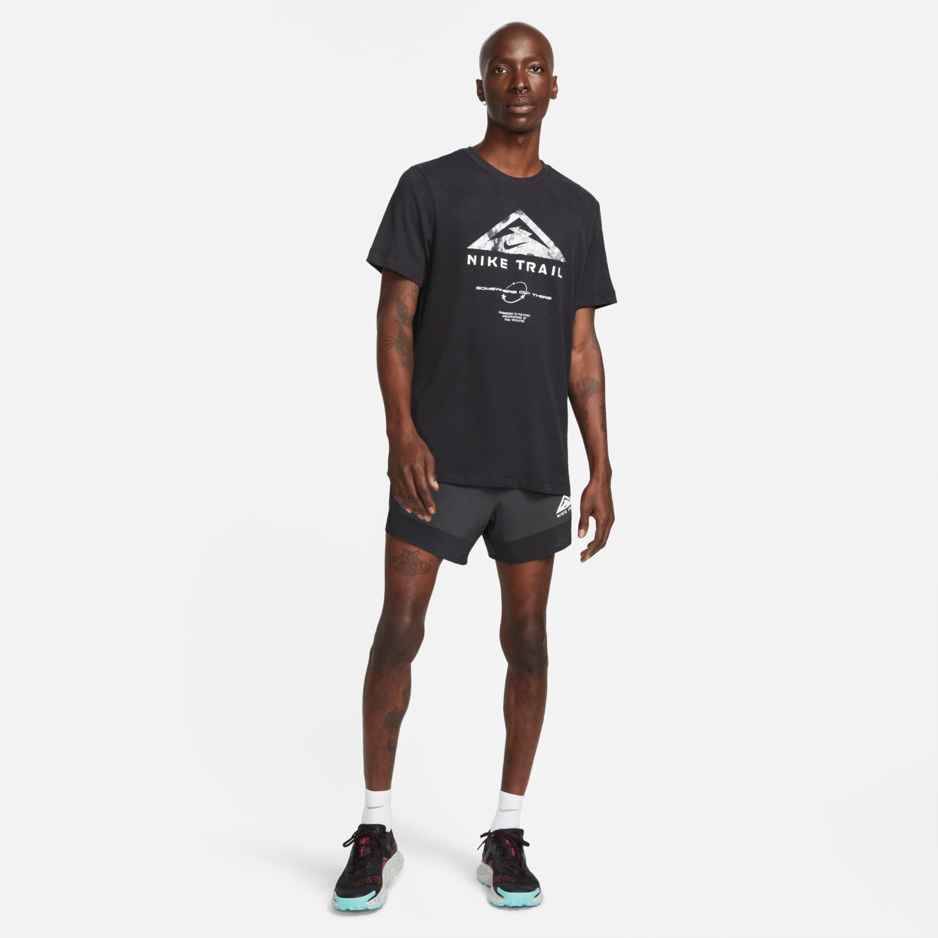 Camiseta Nike Dri-FIT Run Trail Masculina - Foto 4