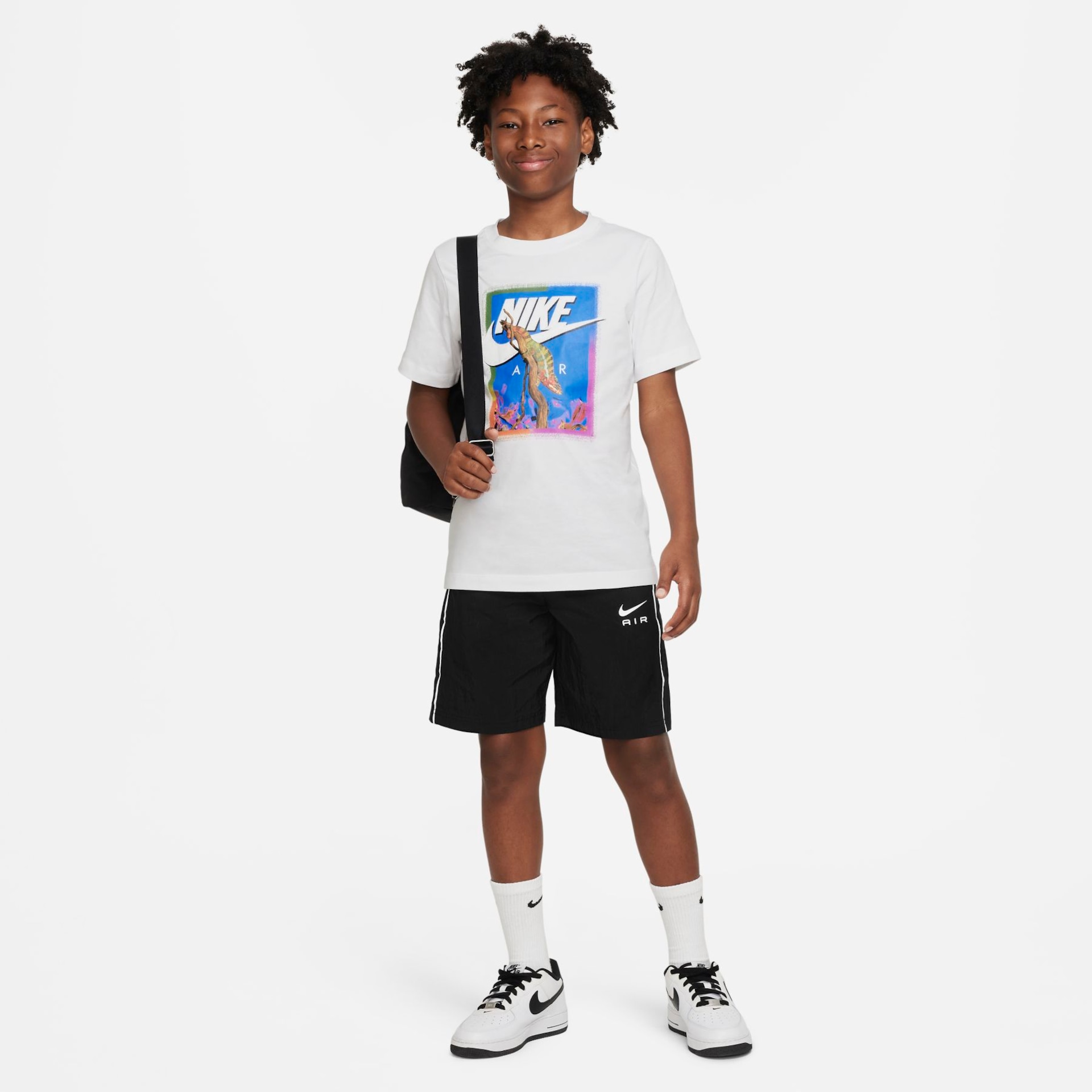 Camiseta Nike Sportswear Nike Air Photo Infantil - Foto 4