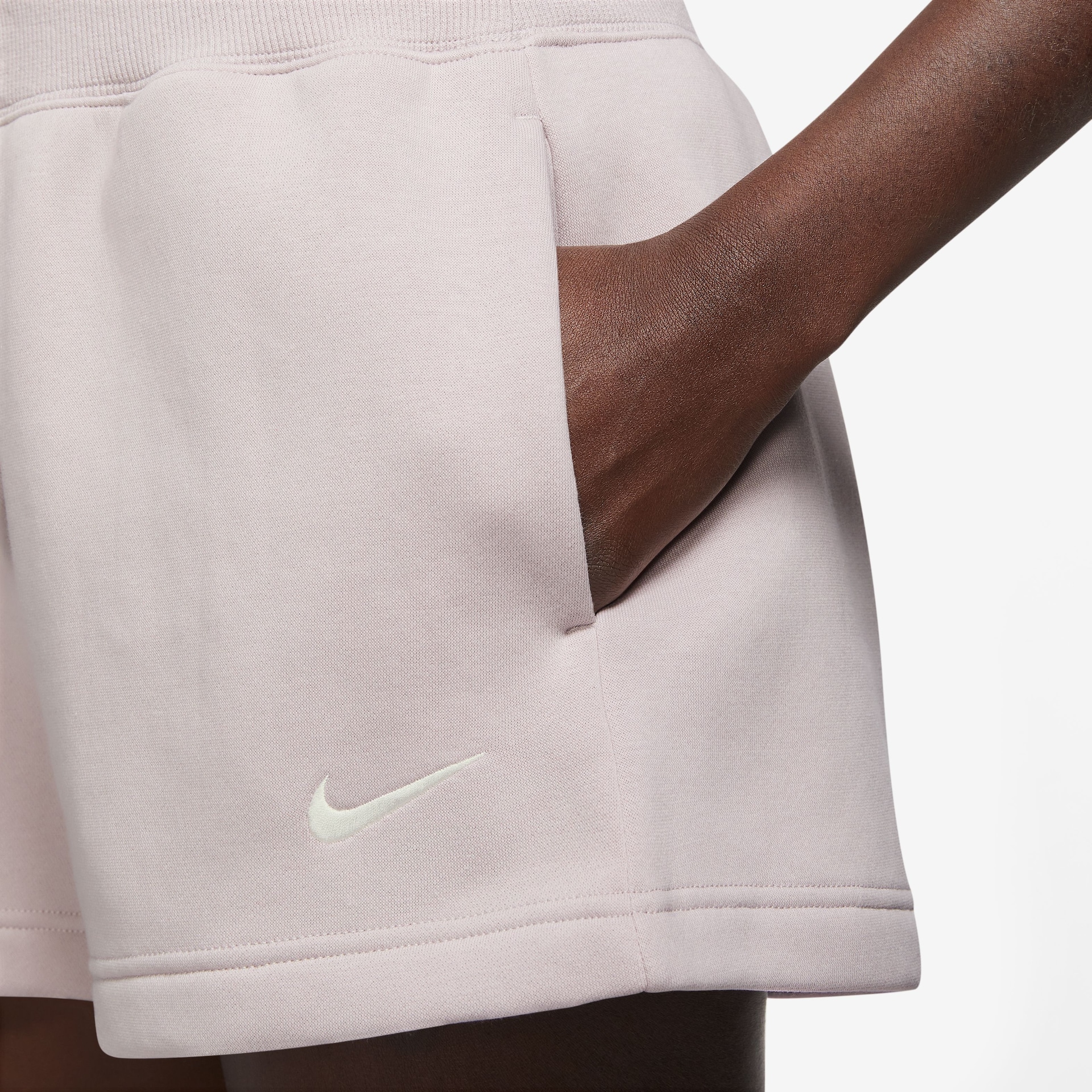 Shorts Nike Sportswear Phoenix Fleece Feminino - Foto 4