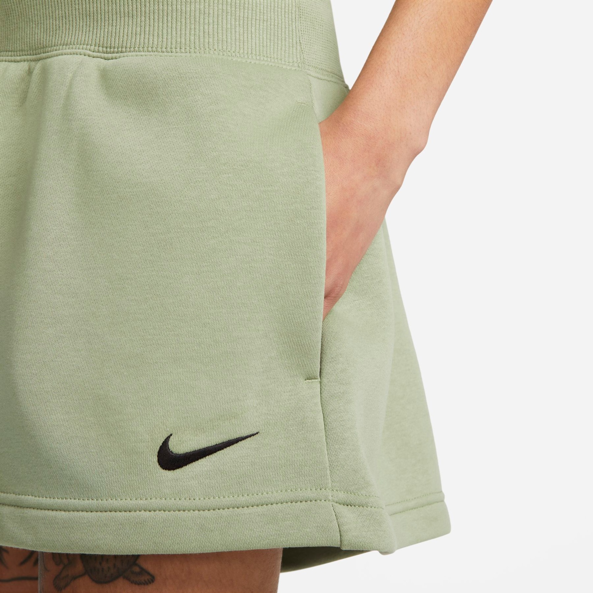 Shorts Nike Sportswear Phoenix Fleece Feminino - Foto 5