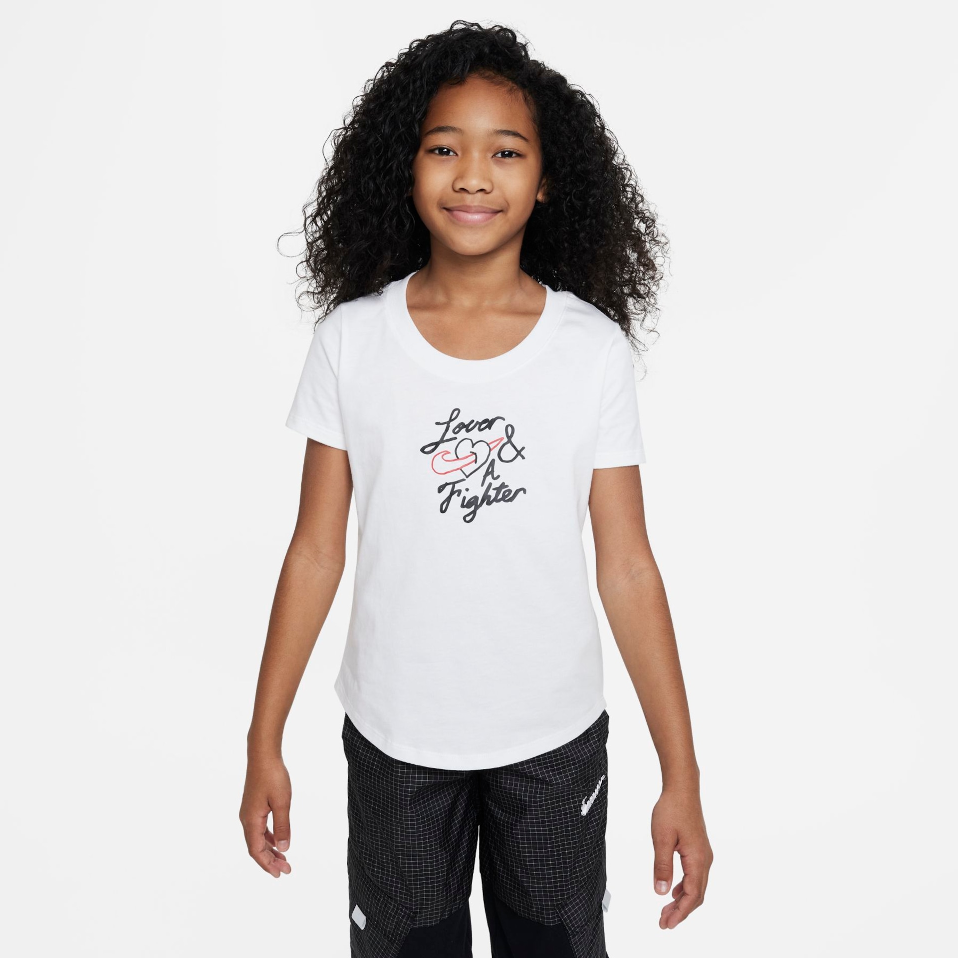 Camiseta Nike Scoop Valentine Infantil - Foto 1